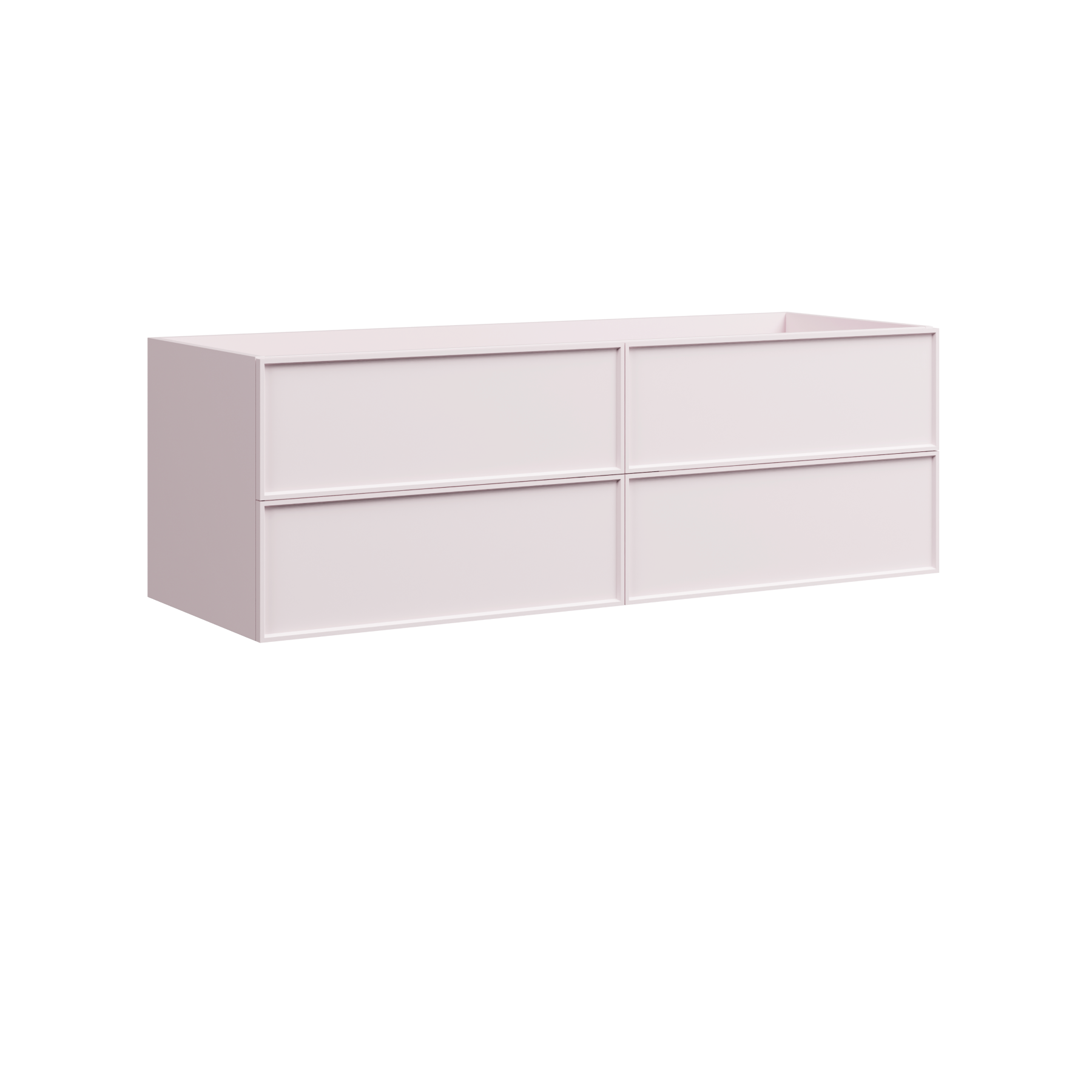 Timberline Roxbury 60" x 21" x 20" Wall Mounted Double Vanity by Timberline