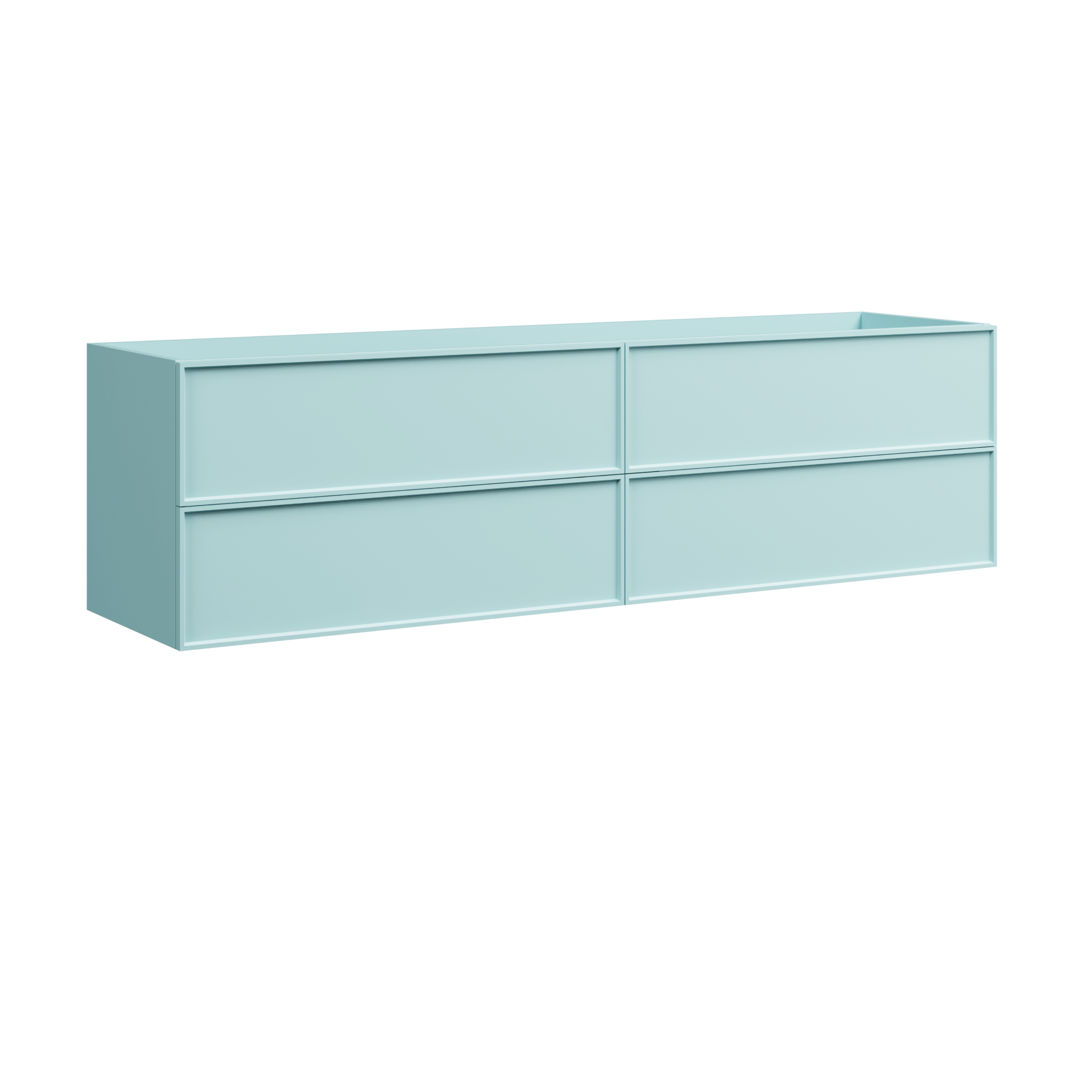 Timberline Roxbury 72" x 18" x 20" Wall Mounted Double Vanity by Timberline