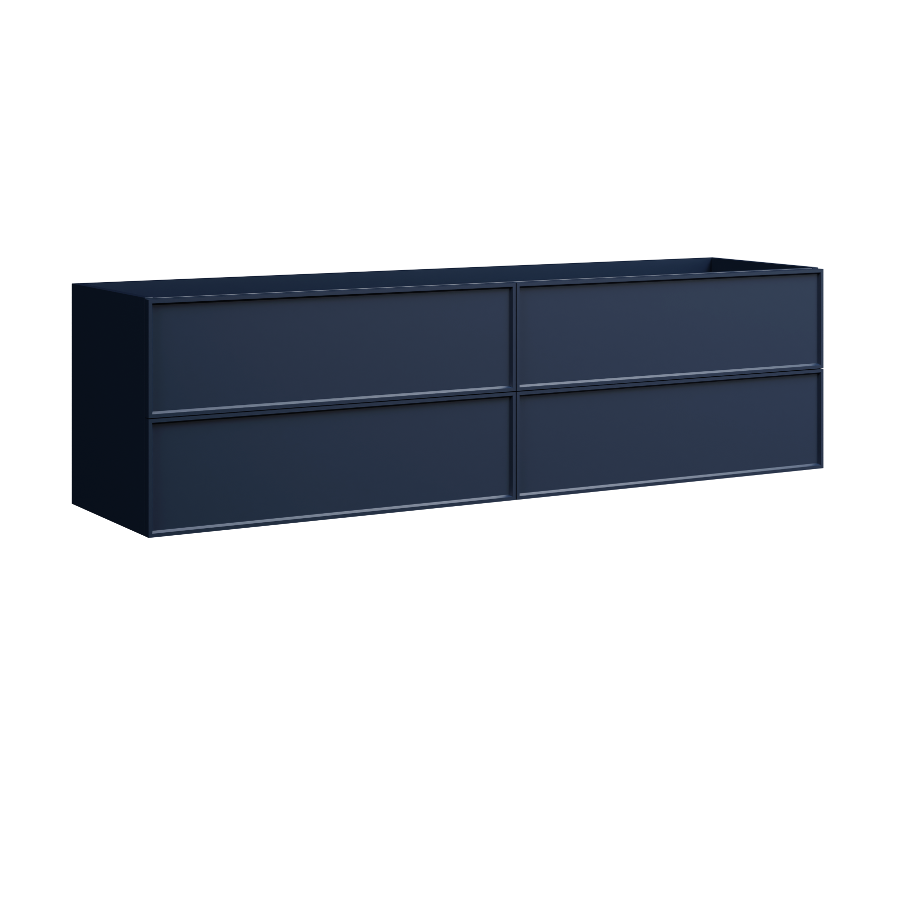 Timberline Roxbury 72" x 18" x 20" Wall Mounted Double Vanity by Timberline