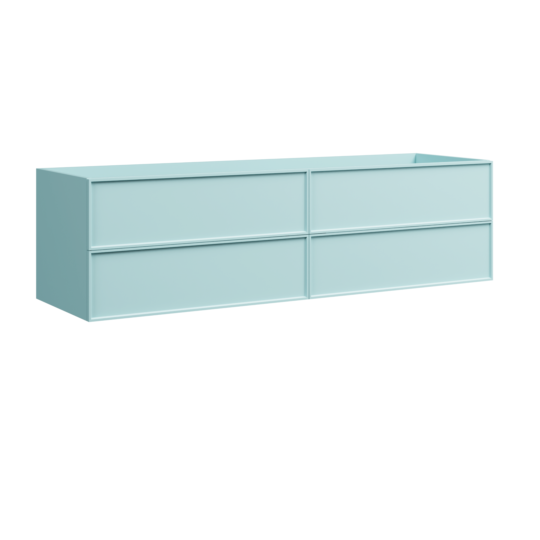 Timberline Roxbury 72" x 21" x 20" Wall Mounted Double Vanity by Timberline