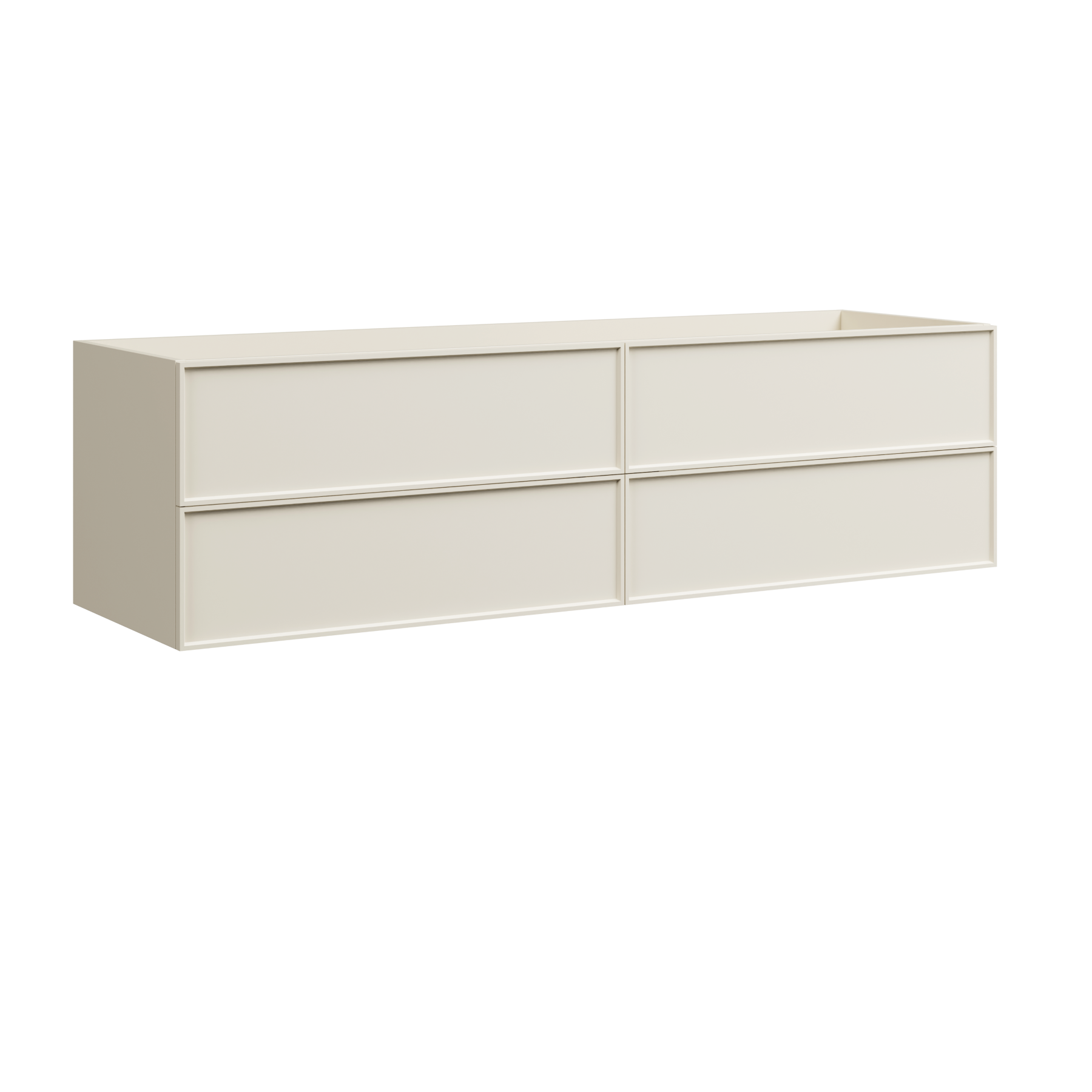 Timberline Roxbury 72" x 21" x 20" Wall Mounted Double Vanity by Timberline