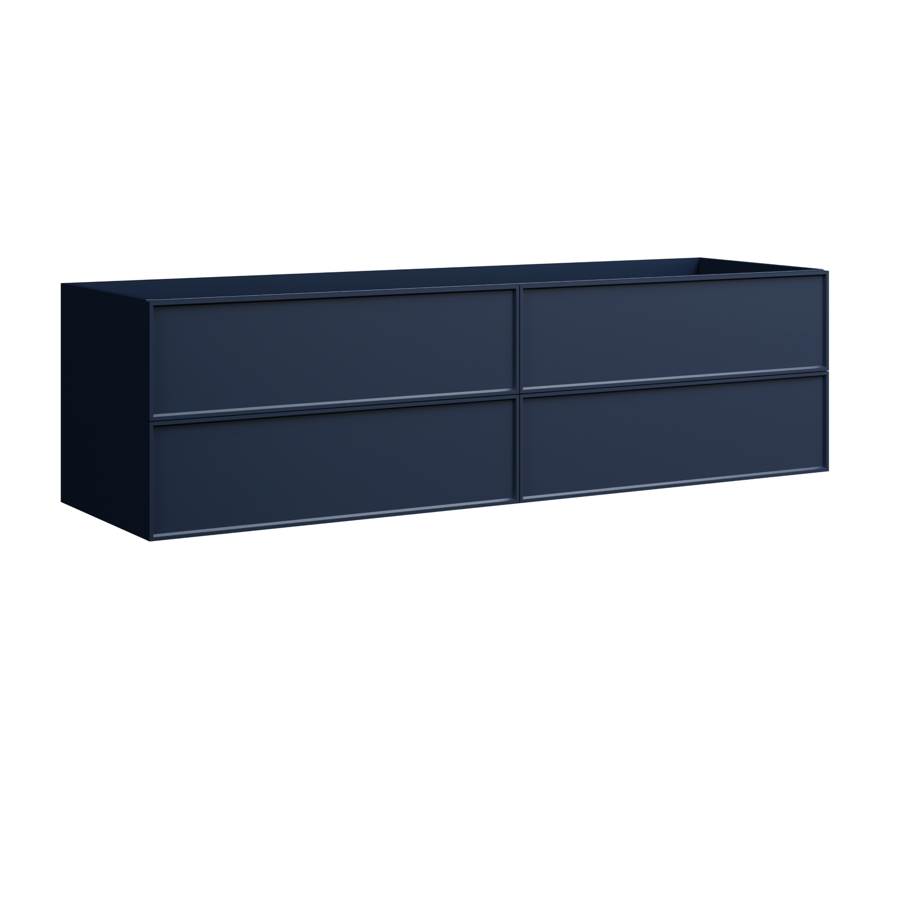 Timberline Roxbury 72" x 21" x 20" Wall Mounted Double Vanity by Timberline