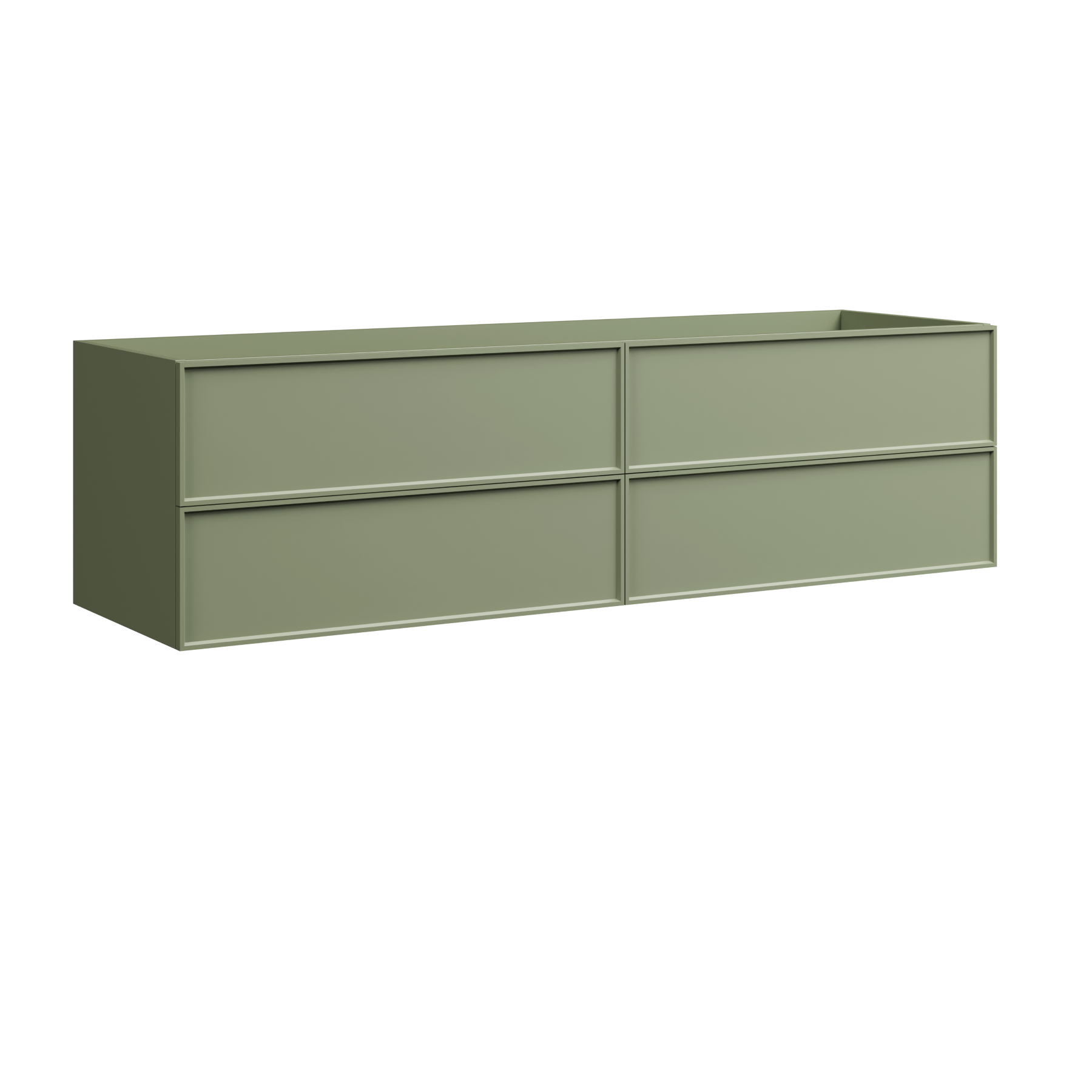 Timberline Roxbury 72" x 21" x 20" Wall Mounted Double Vanity by Timberline