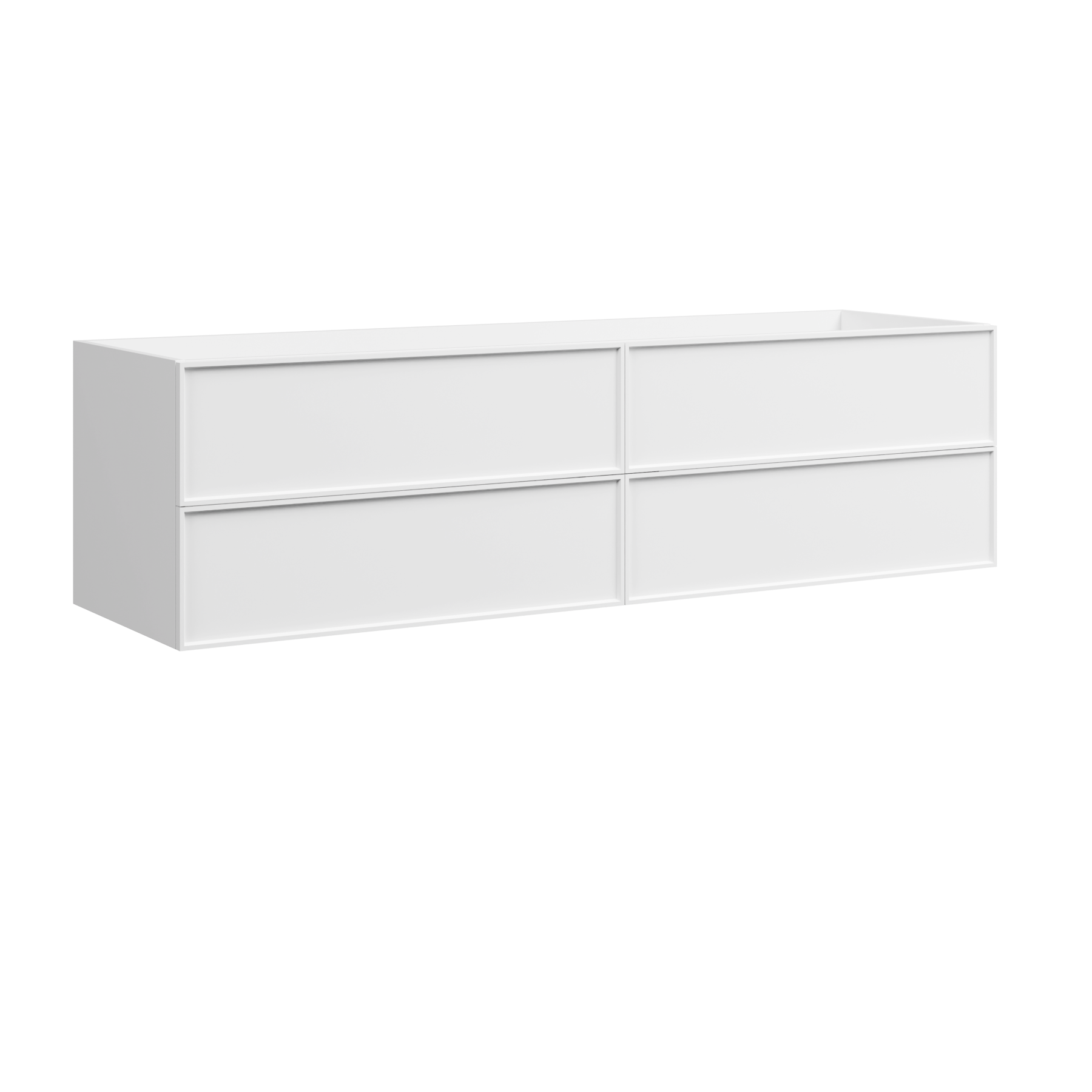 Timberline Roxbury 72" x 21" x 20" Wall Mounted Double Vanity by Timberline