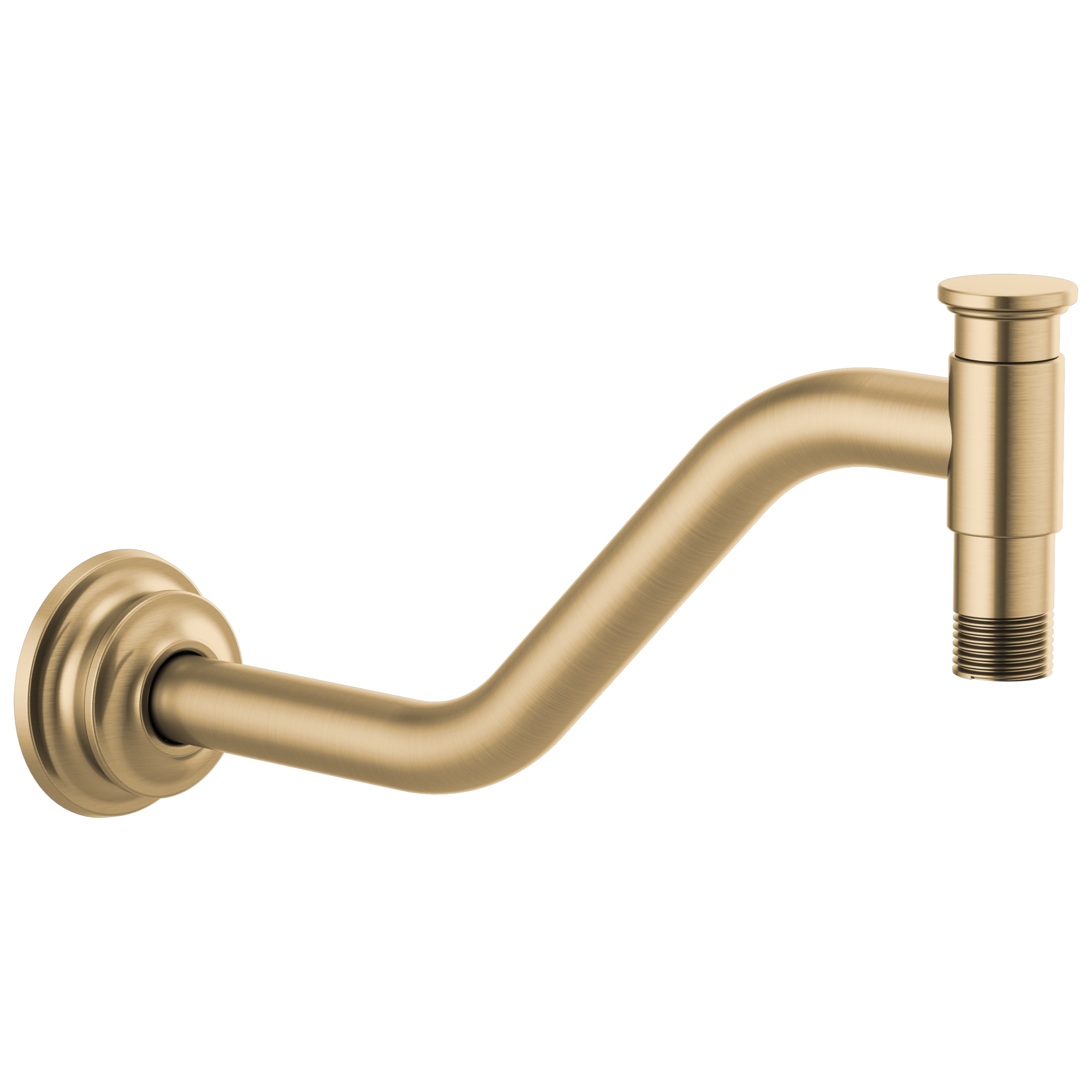 Brizo Invari 11" Angled Shower Arm And Flange by Brizo