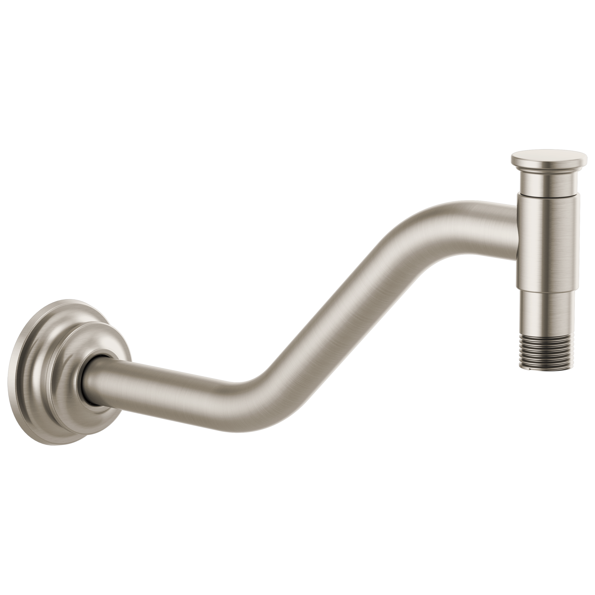 Brizo Invari 11" Angled Shower Arm And Flange by Brizo