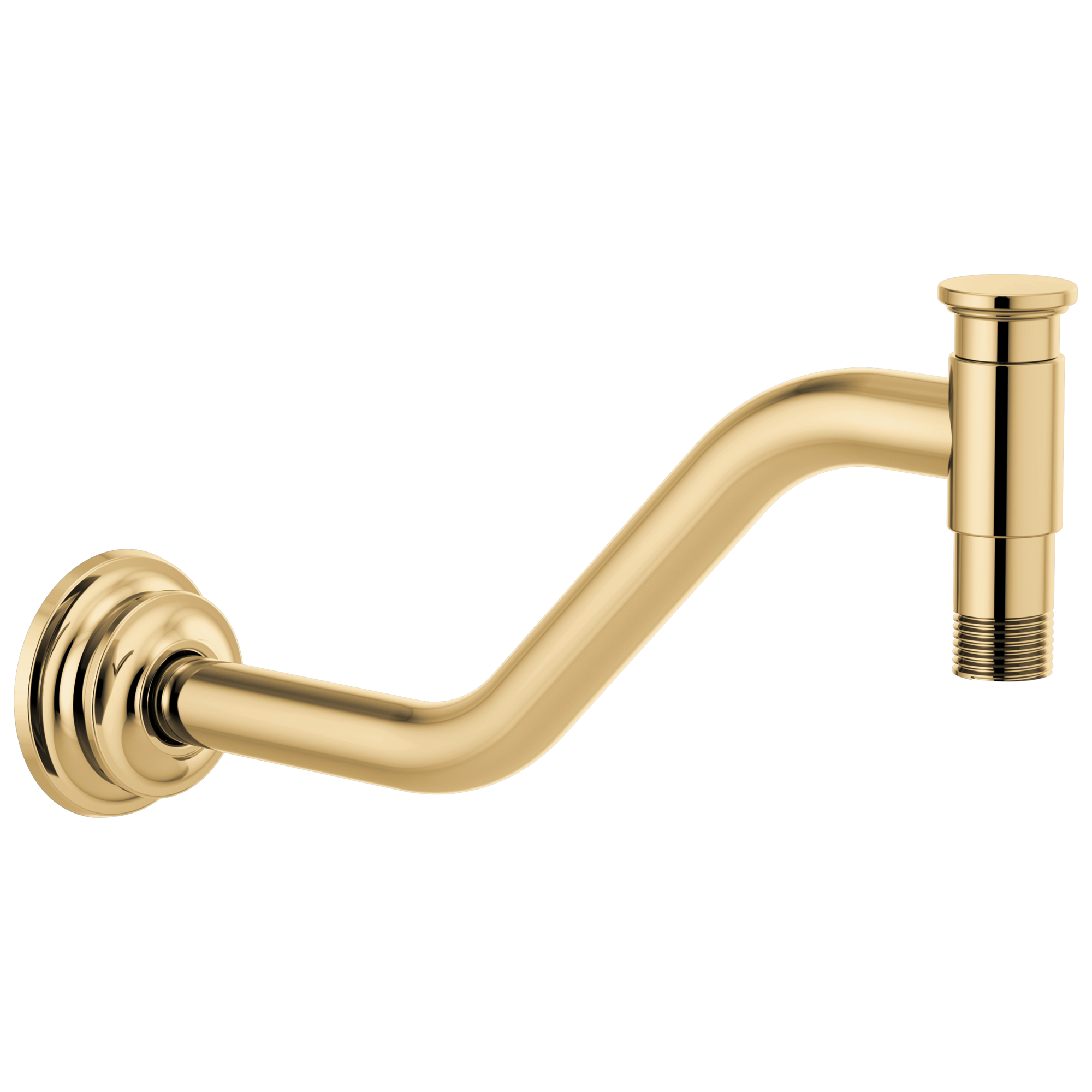 Brizo Invari 11" Angled Shower Arm And Flange by Brizo