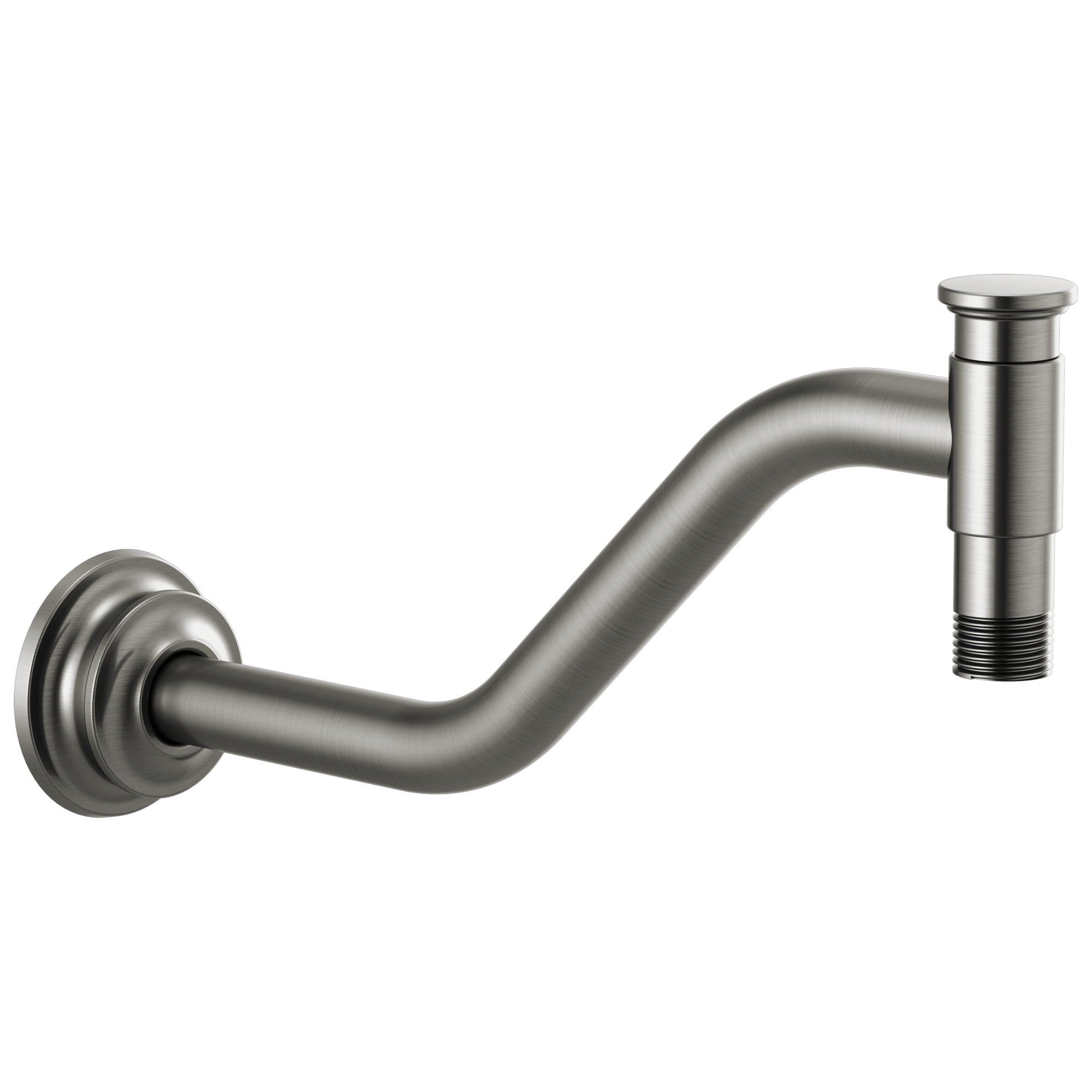 Brizo Invari 11" Angled Shower Arm And Flange by Brizo