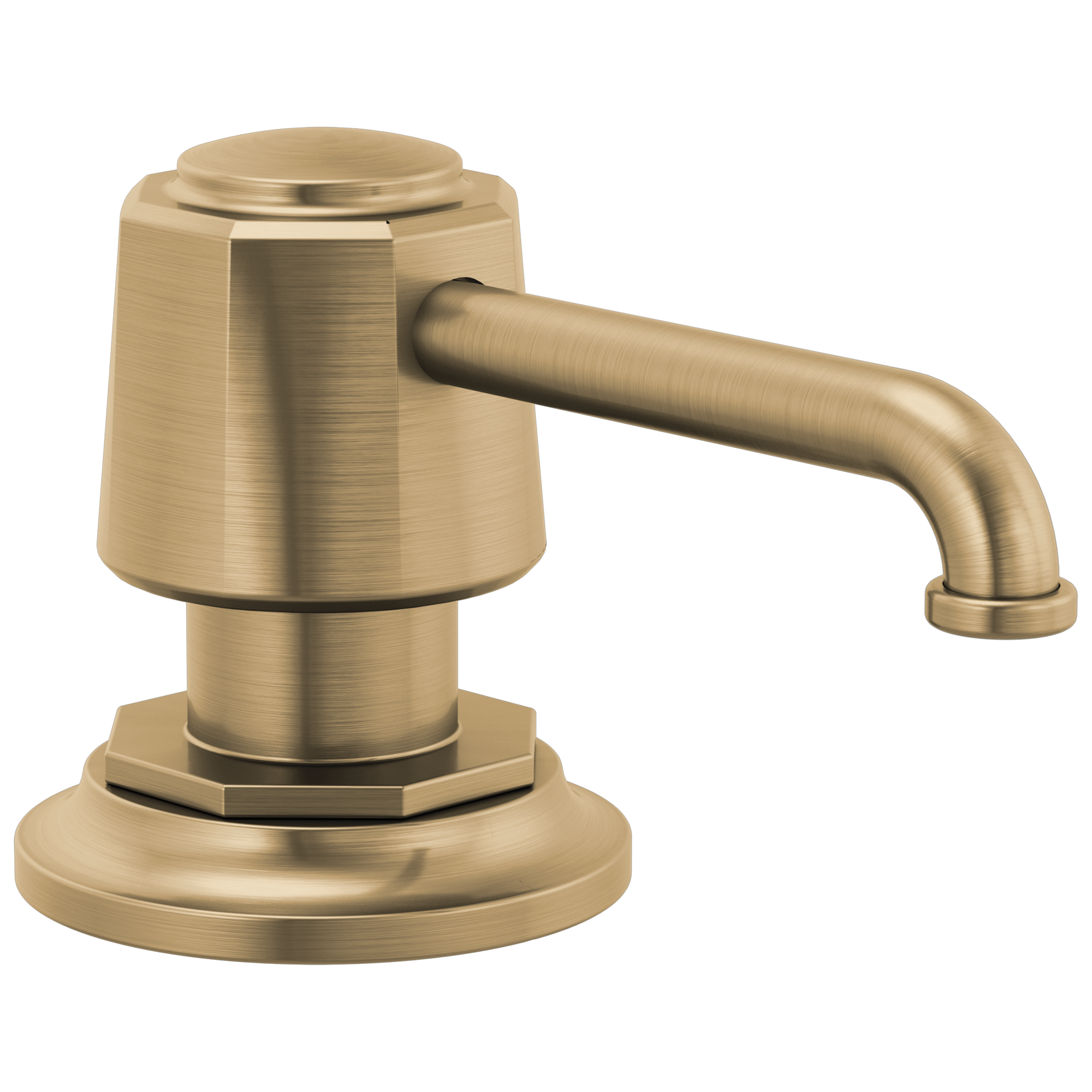 luxe gold soap/lotion dispenser