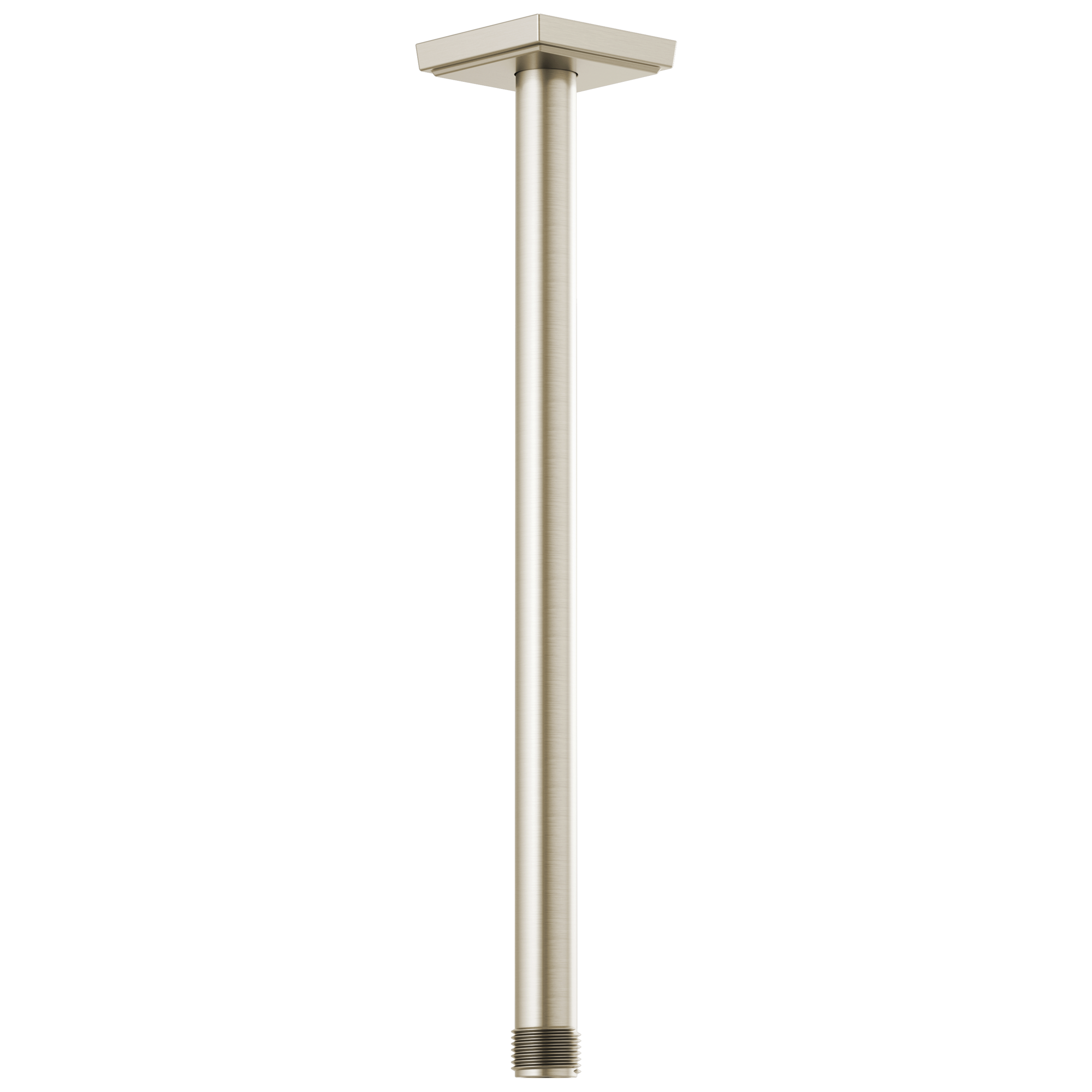 brushed nickel shower arm and flange