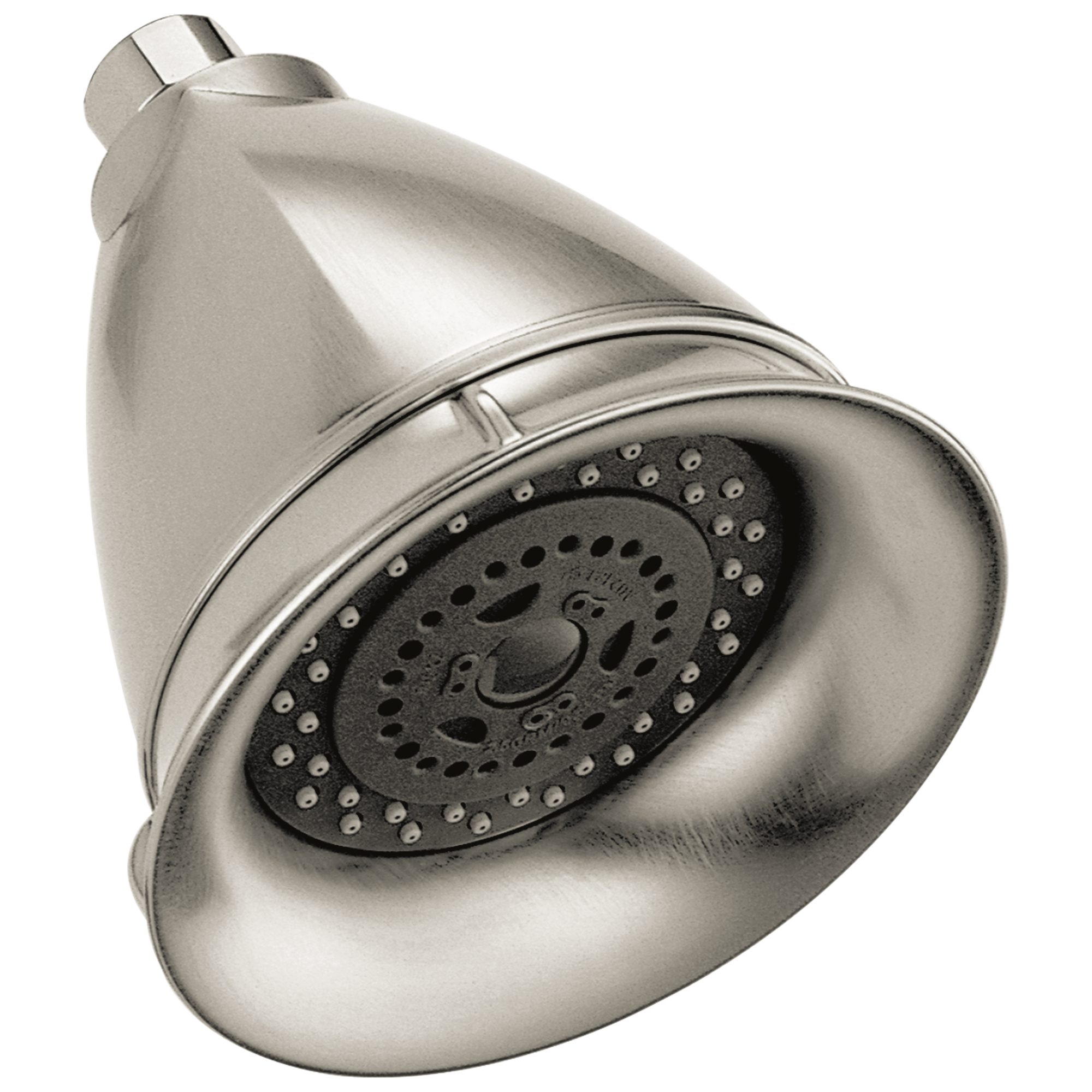 luxe nickel showerhead