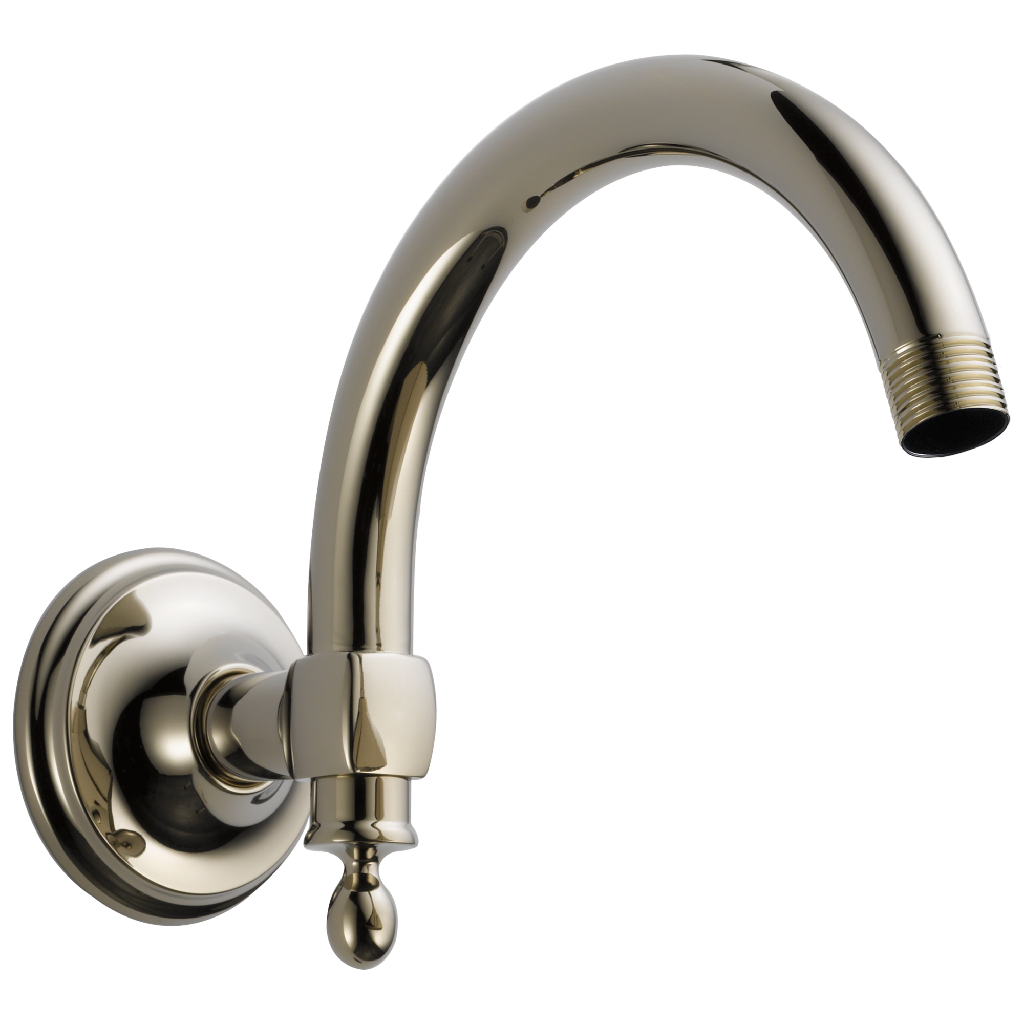 Brizo Universal Showering 10" Classic Wall Mount Shower Arm And Flange