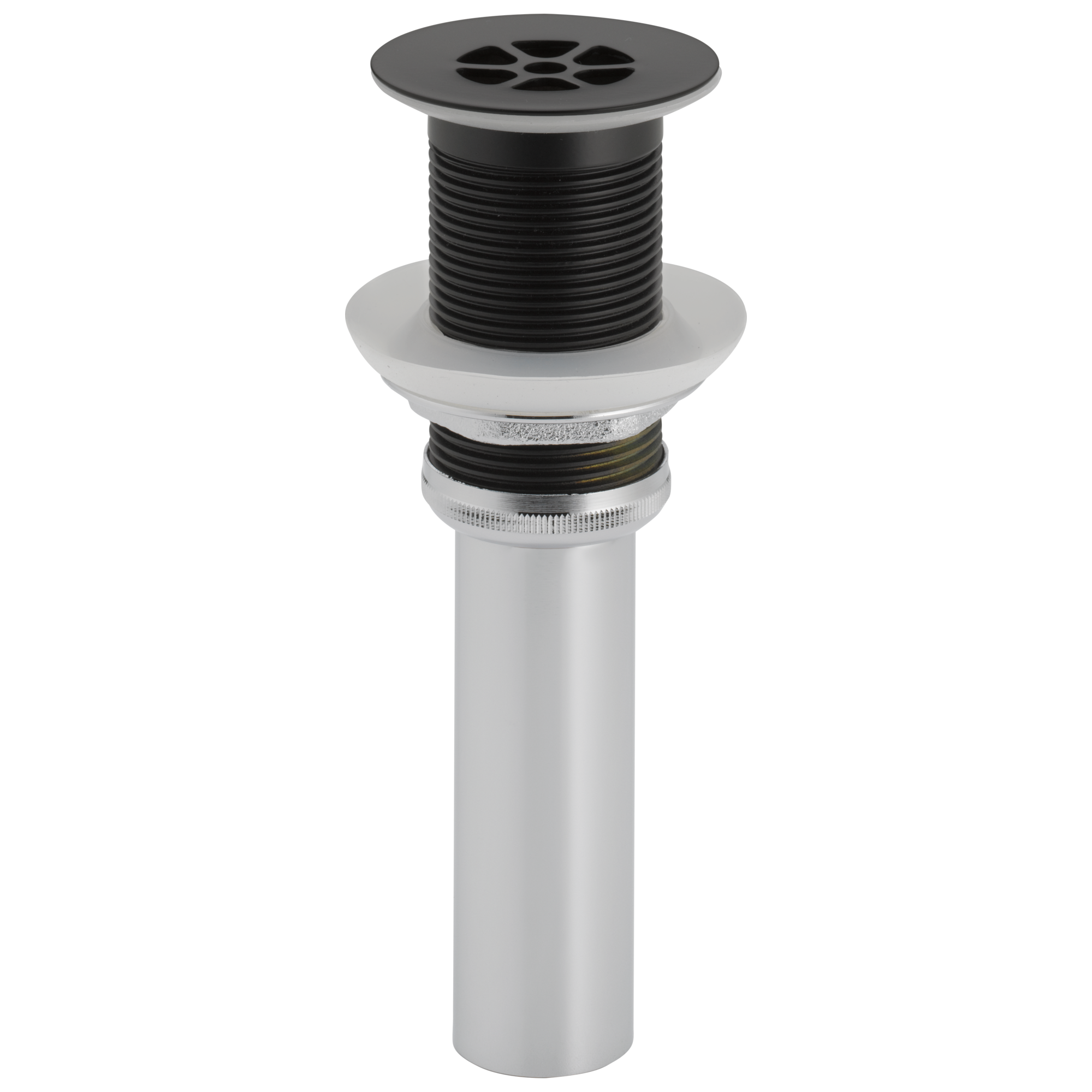 matte black grid strainer