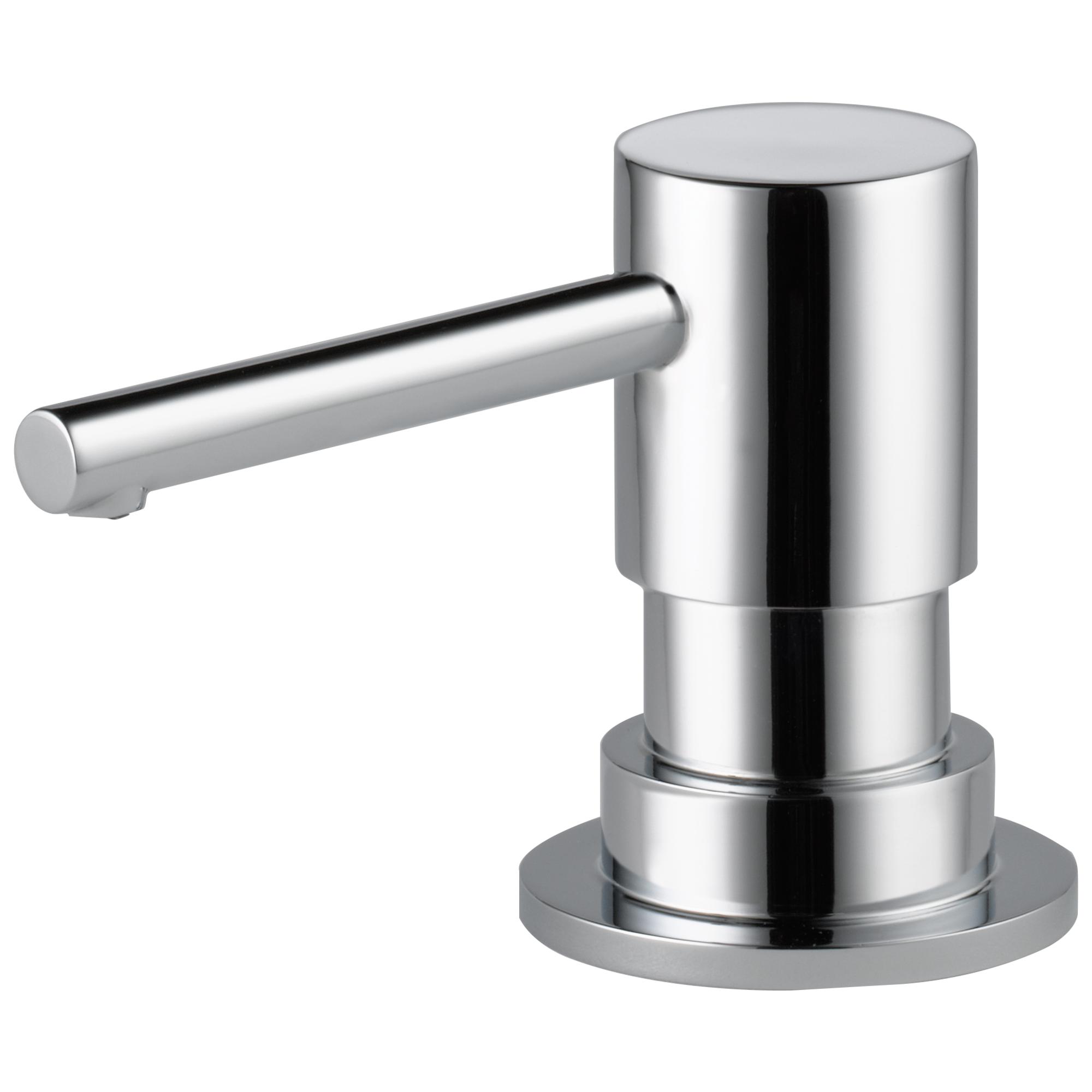 chrome soap/lotion dispenser