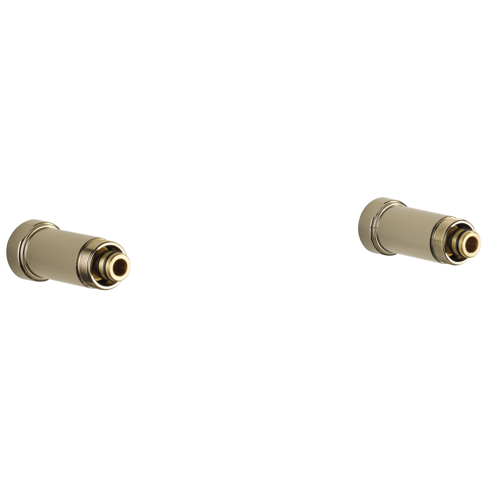 polished nickel tub filler