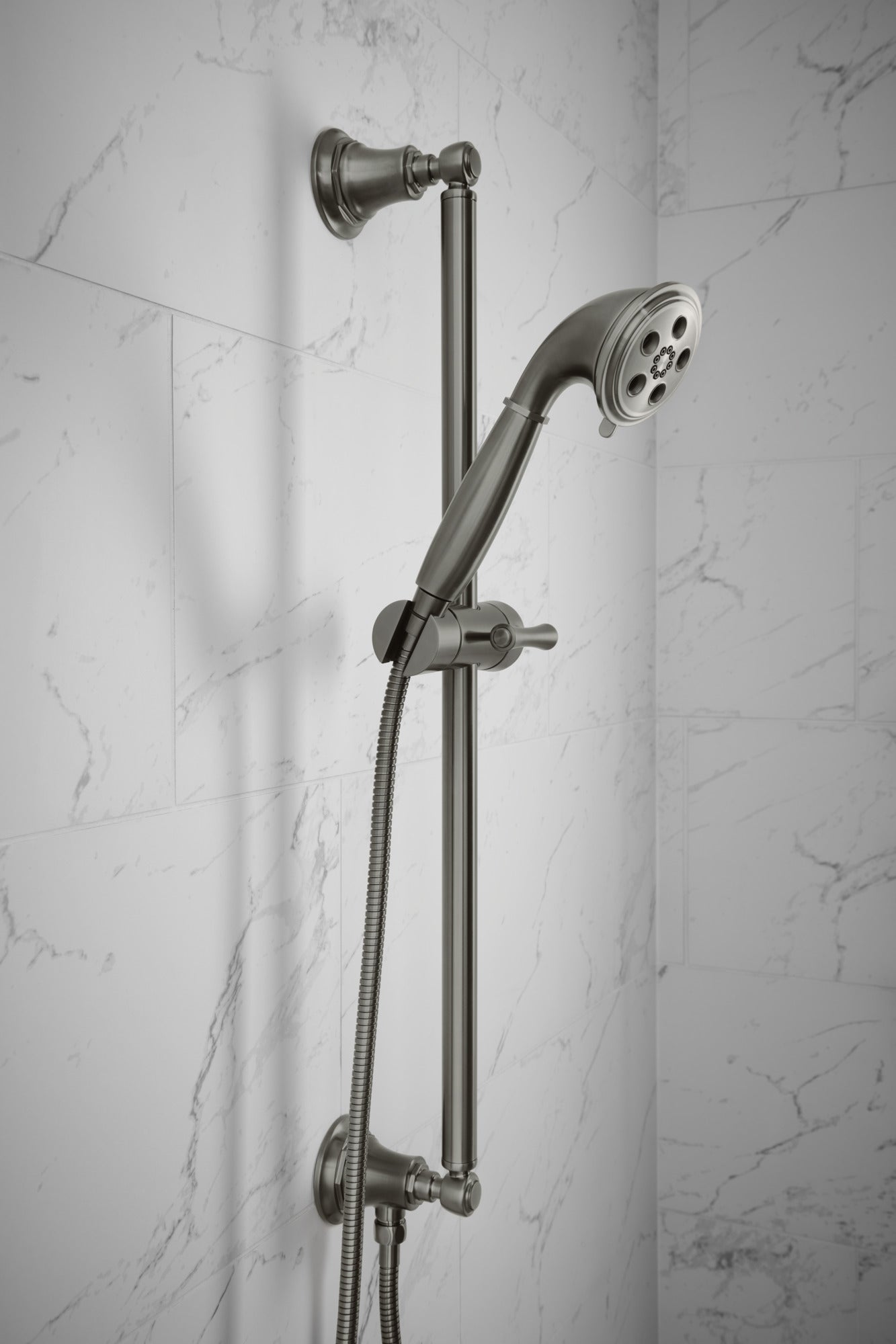 luxe steel slide bar