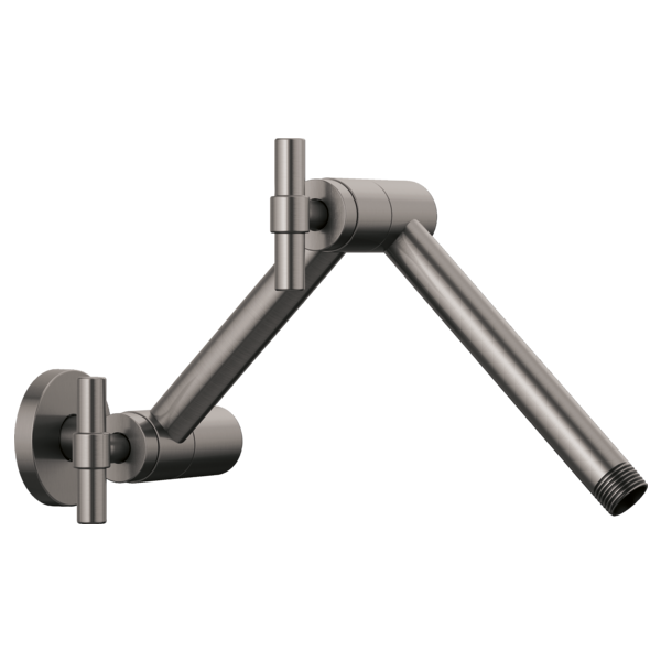 Brizo Essential Shower Series Linear Round Jointed Wall Mount Shower Arm And Flange by Brizo