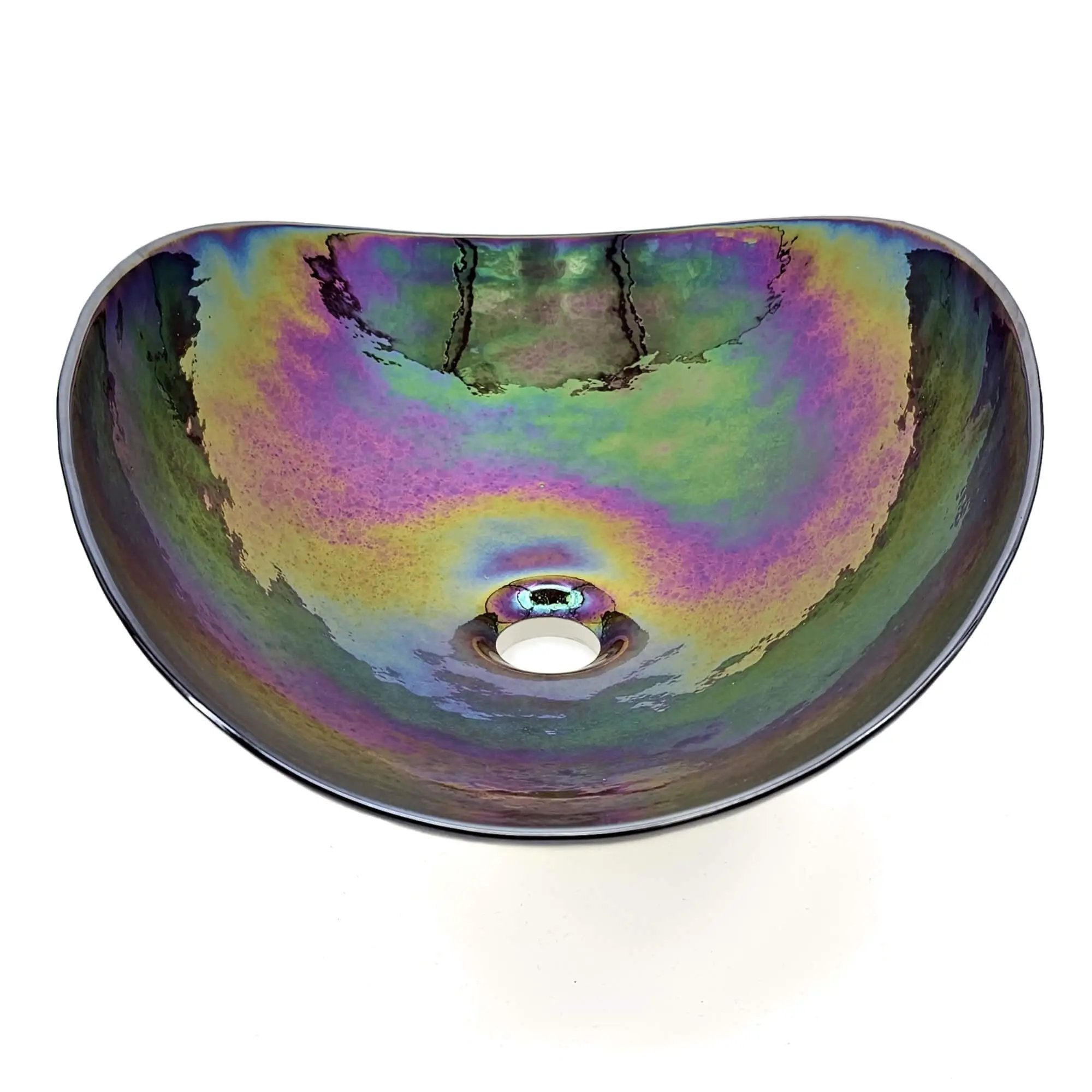 chestnut brown bathroom sink