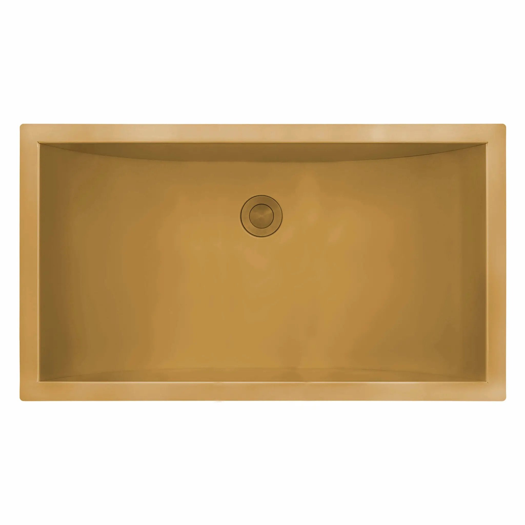 Ruvati 34 x 14 inch Stainless Steel Rectangular Bathroom Sink Undermount by Ruvati