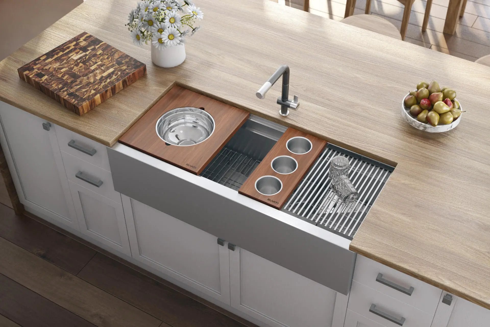 stainless steel kitchen sink