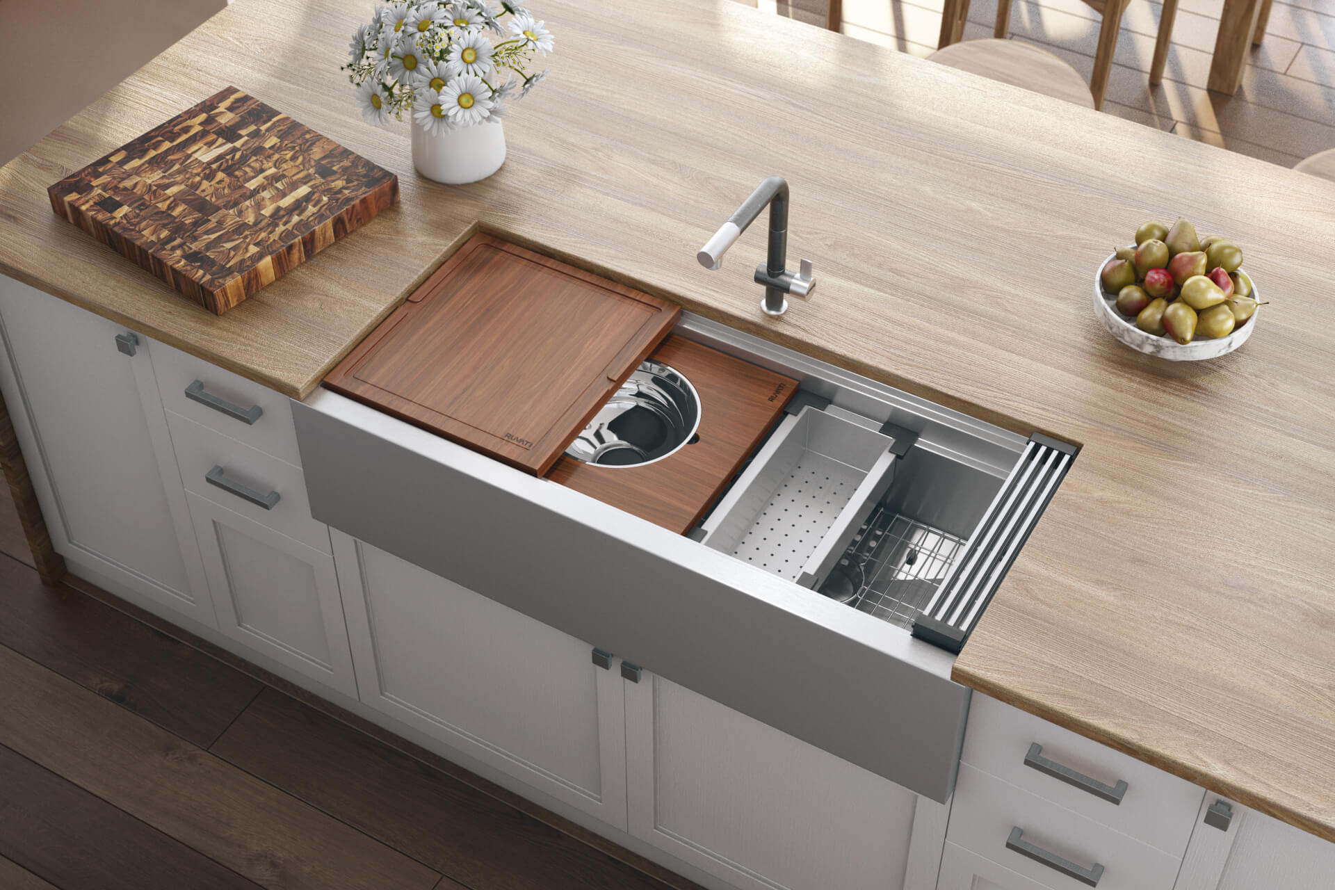 stainless steel kitchen sink