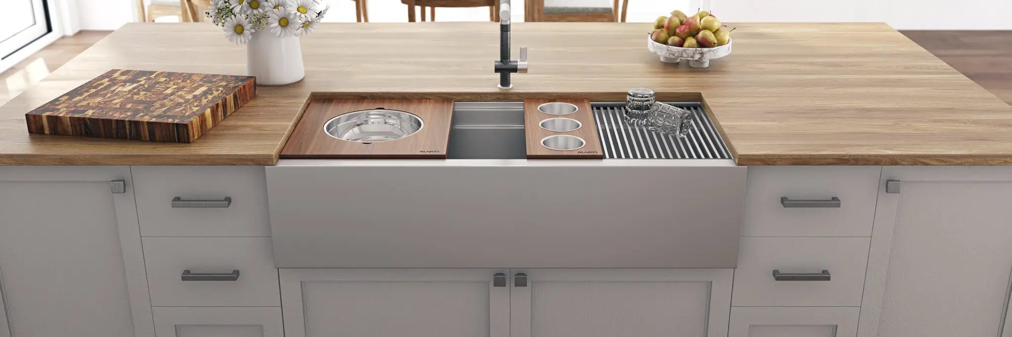 stainless steel kitchen sink