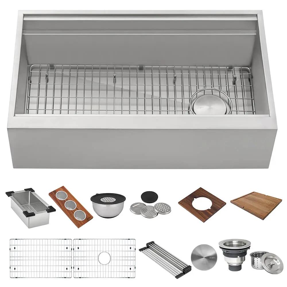 stainless steel kitchen sink
