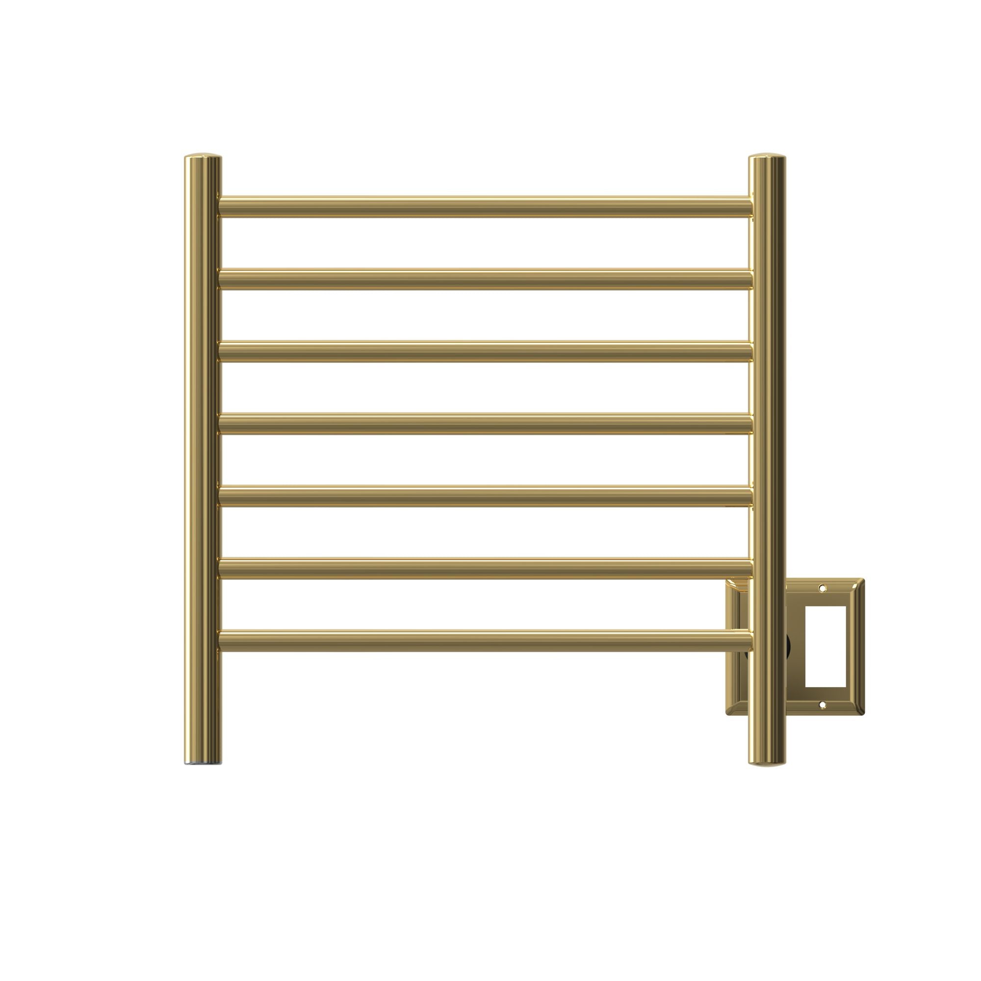 Amba Radiant Small Hardwired + Plug-in Combo 7 Bar Towel Warmer by Amba