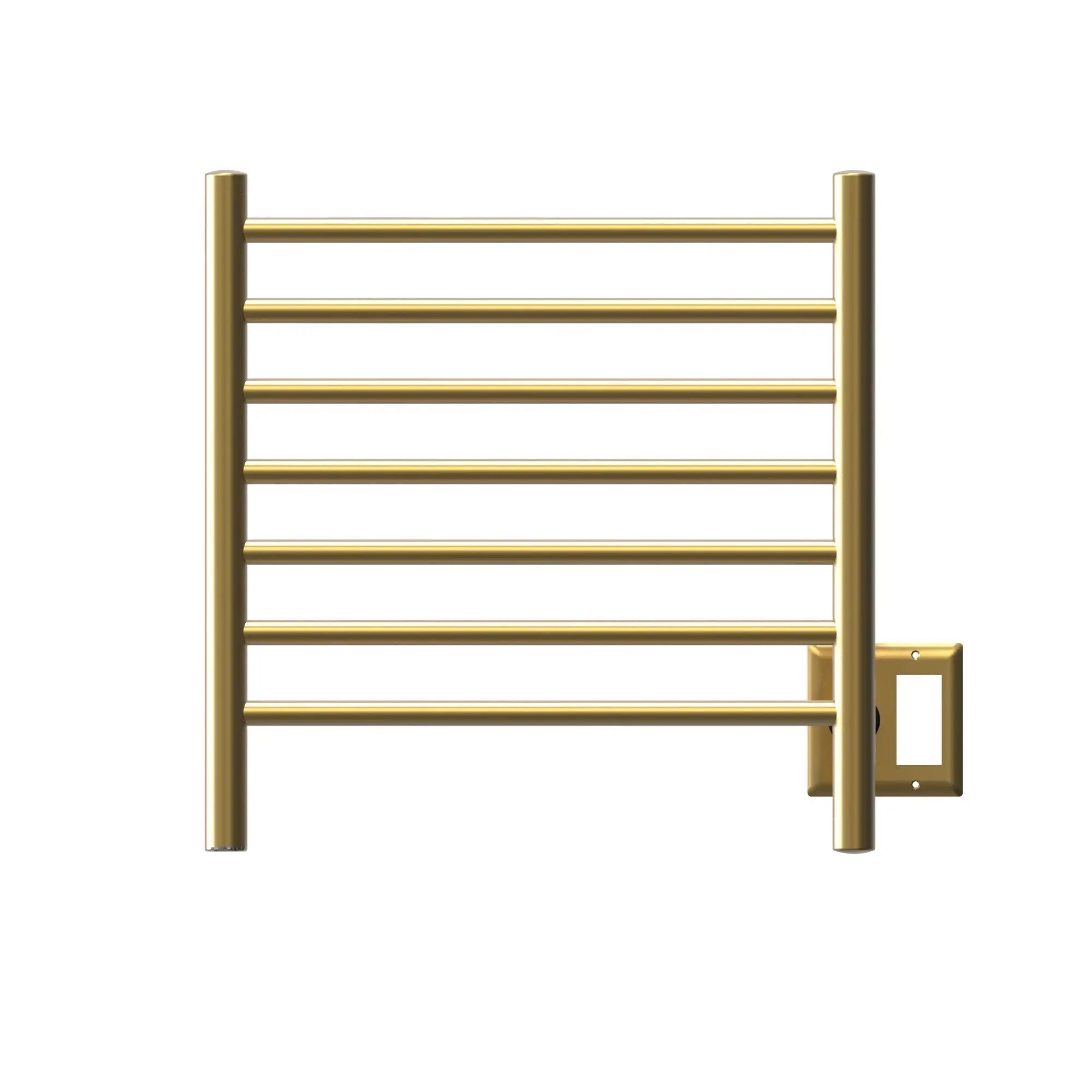 Amba Radiant Small Hardwired + Plug-in Combo 7 Bar Towel Warmer by Amba
