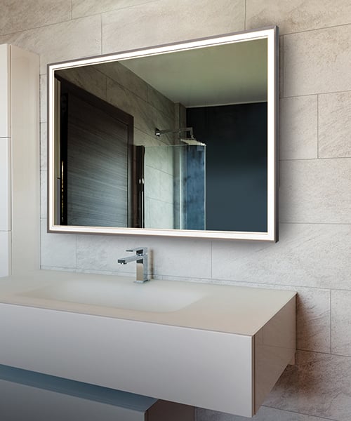 lighted mirror