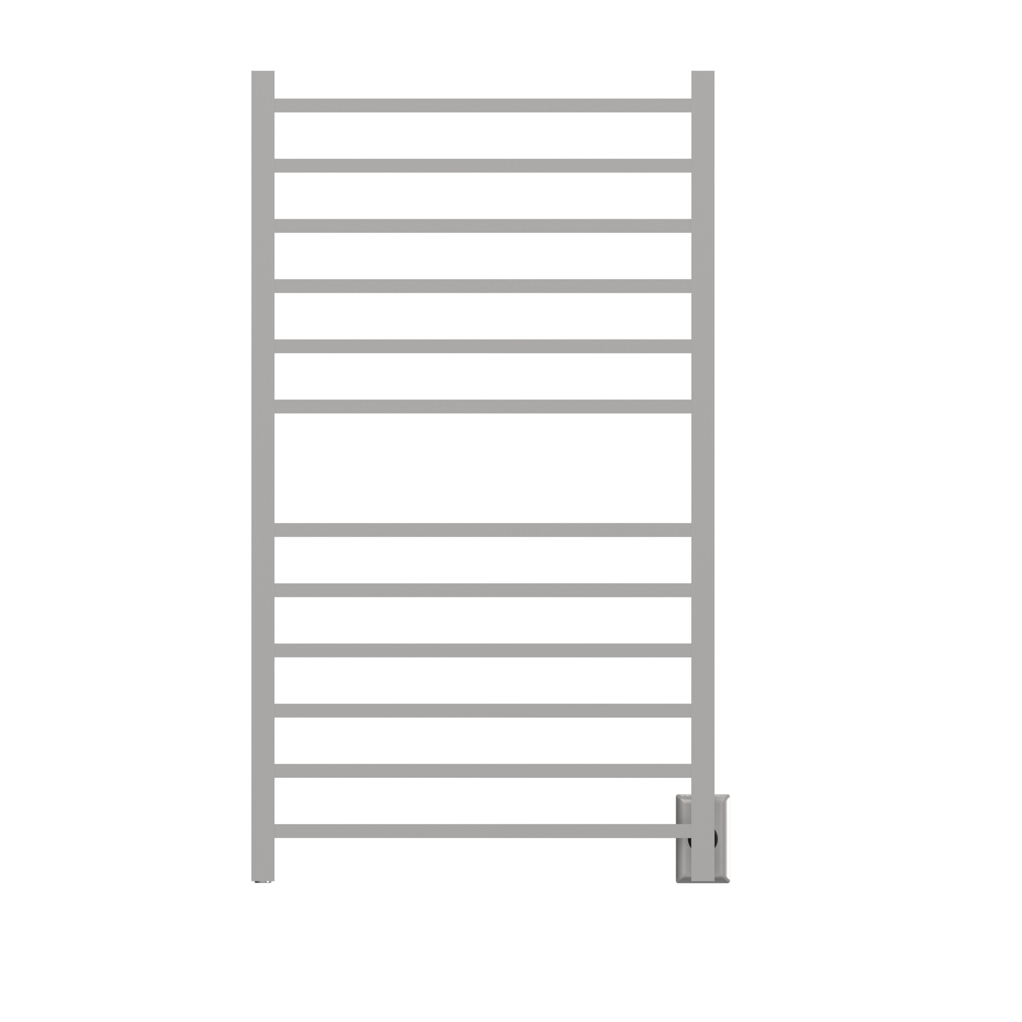 Amba Radiant Large Square Hardwired + Plug-in Combo 12 Bar Towel Warmer by Amba