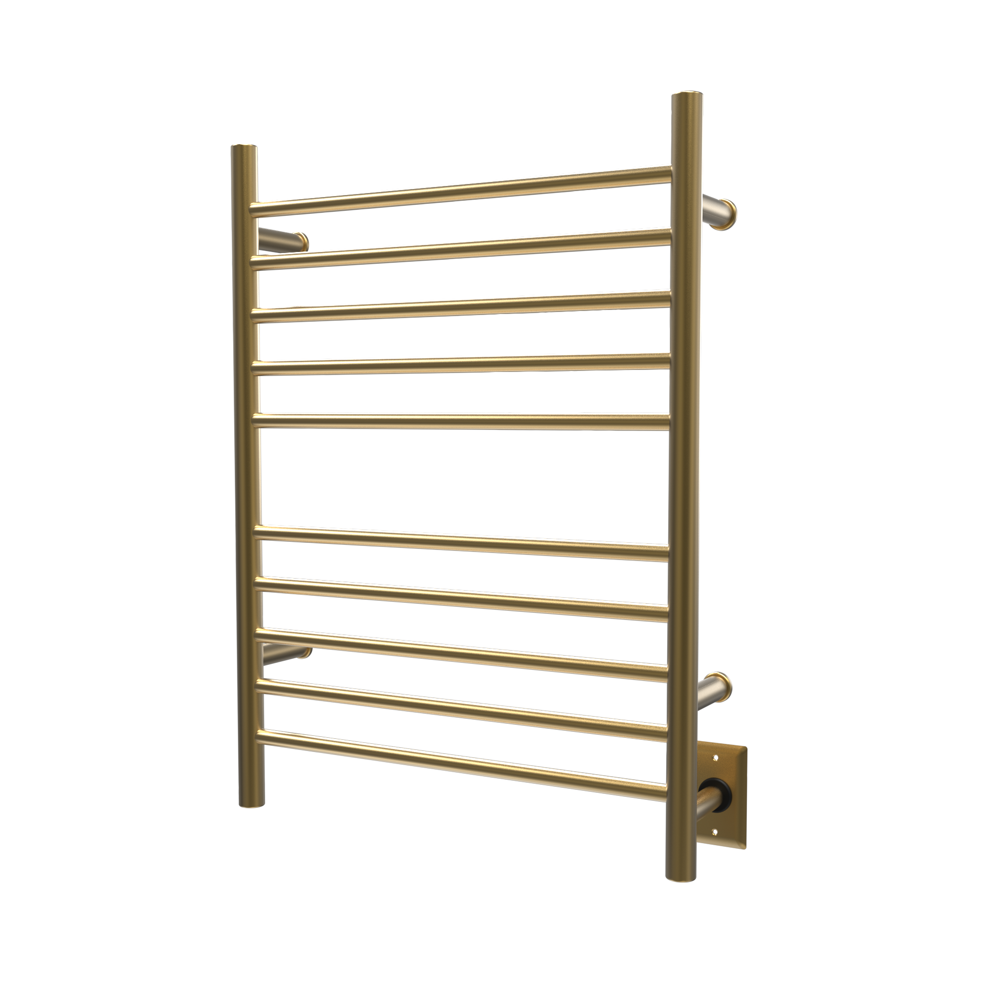 Amba Radiant Hardwired + Plug-in Combo Straight 10 Bar Towel Warmer