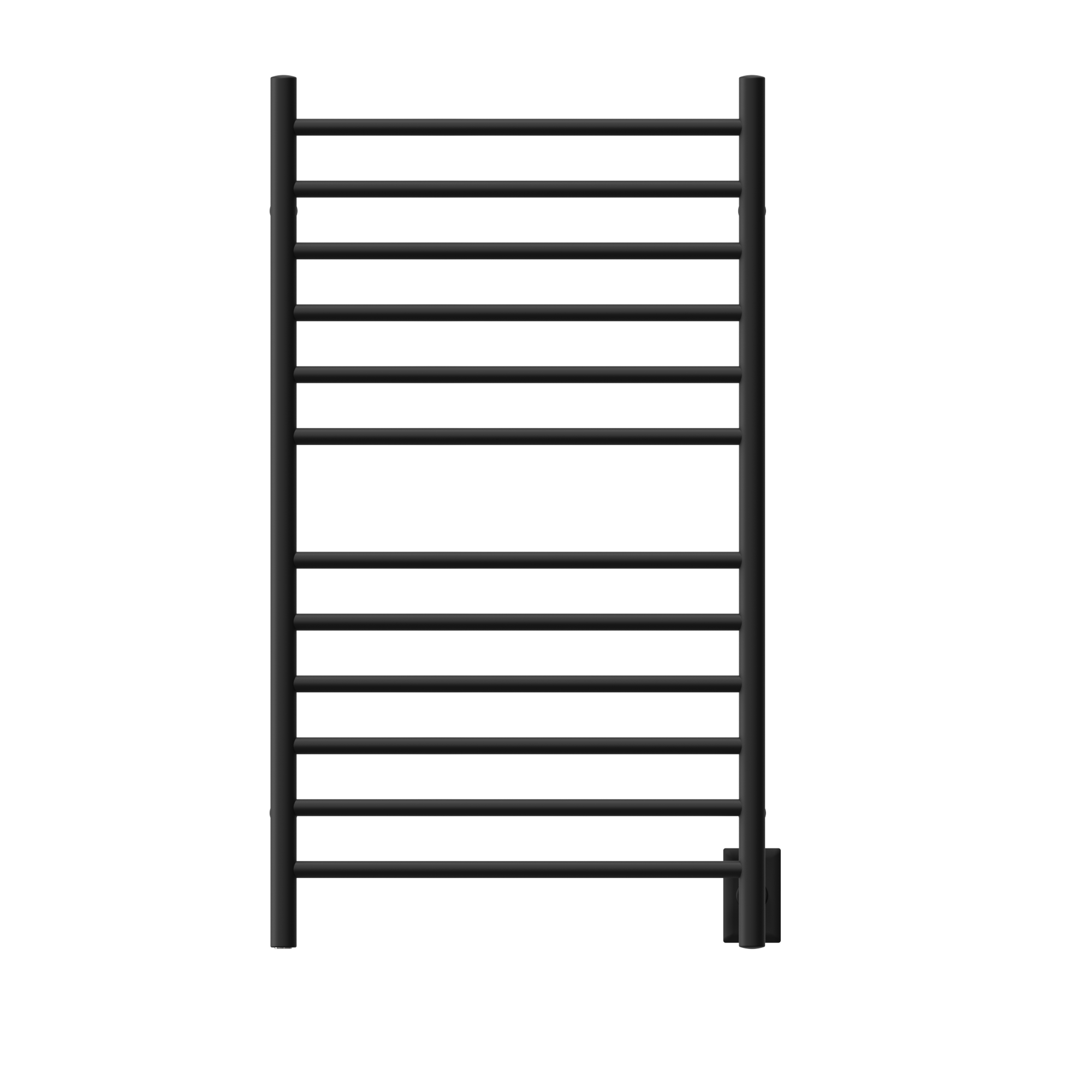 Amba Radiant Large Hardwired + Plug-in Combo Straight 12 Bar Towel Warmer by Amba