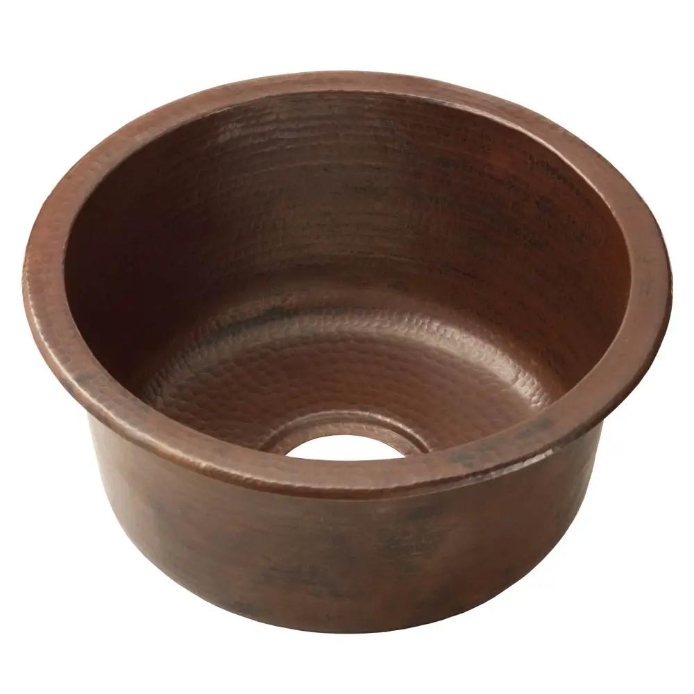 antique copper kitchen sink