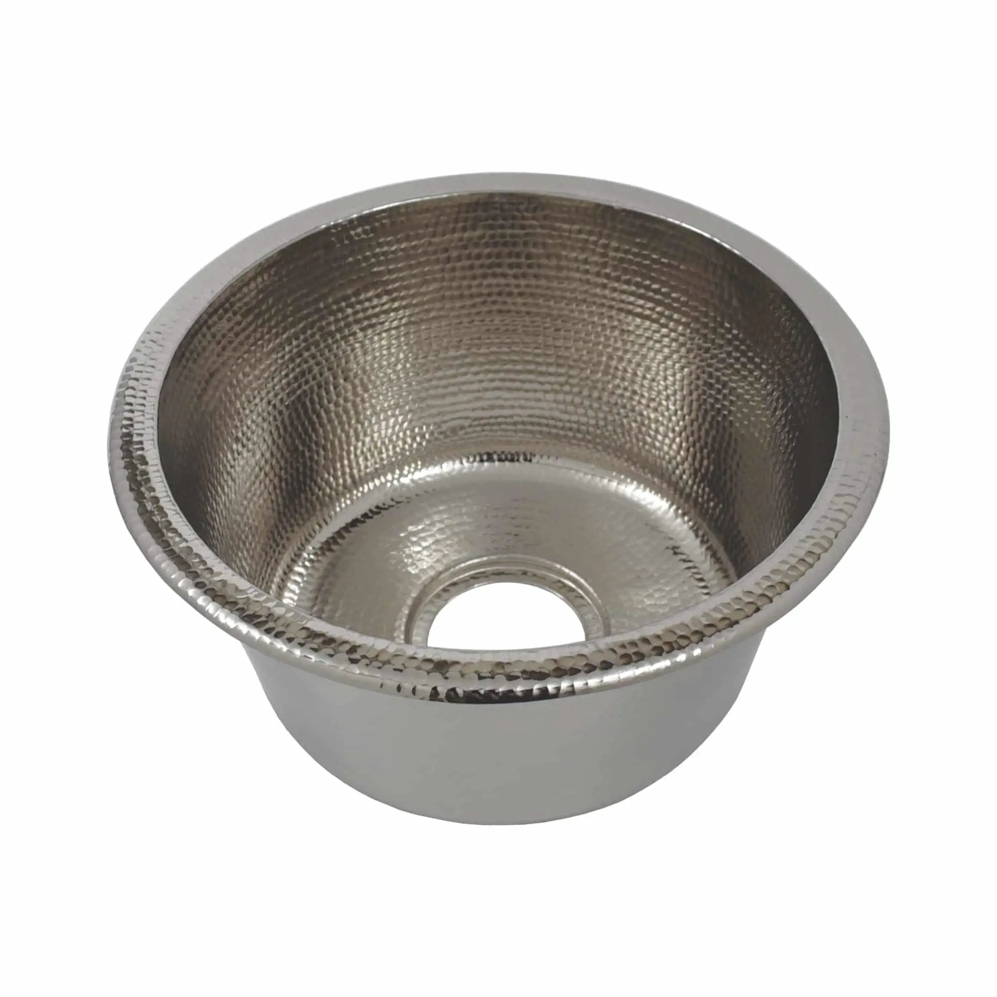 Native Trails Redondo Chico 15" Hand Hammered Copper Bar Kitchen Sink by Native Trails