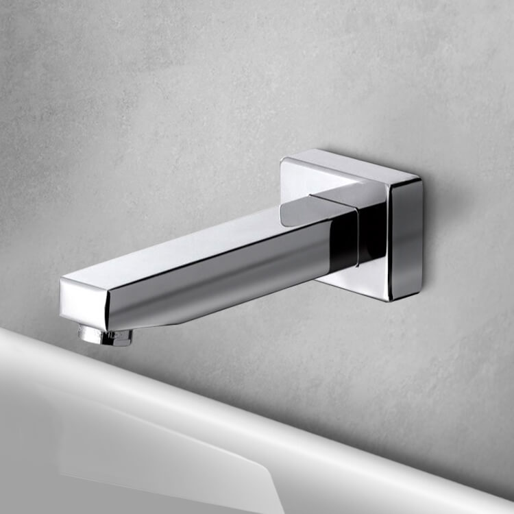 chrome tub spout