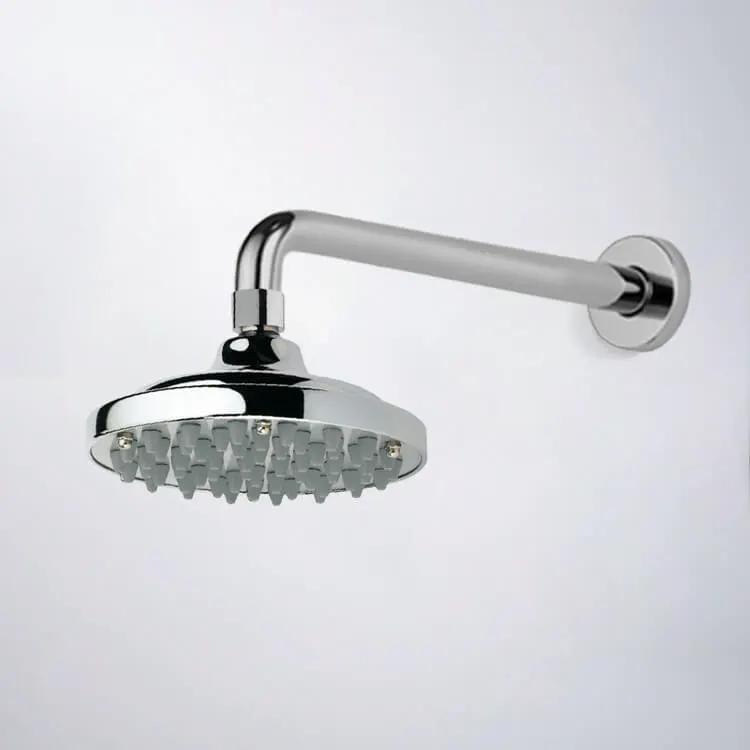 chrome shower head