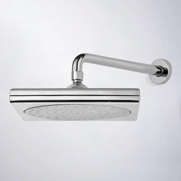 chrome shower head