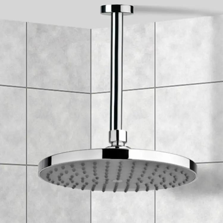 chrome shower head
