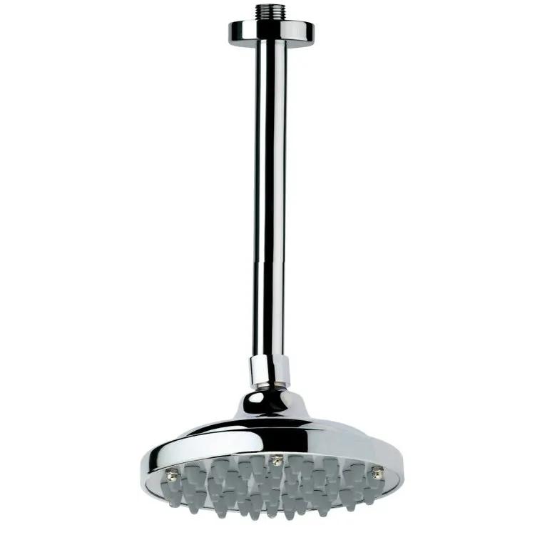 chrome shower head