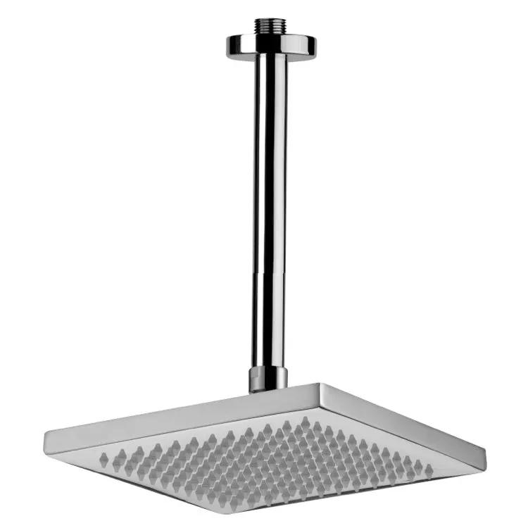 chrome shower head