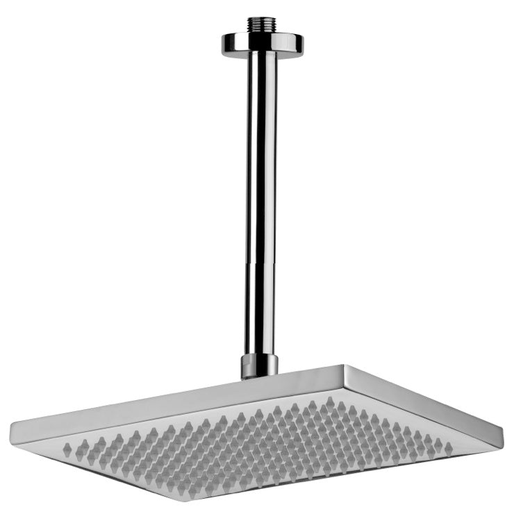 chrome shower head