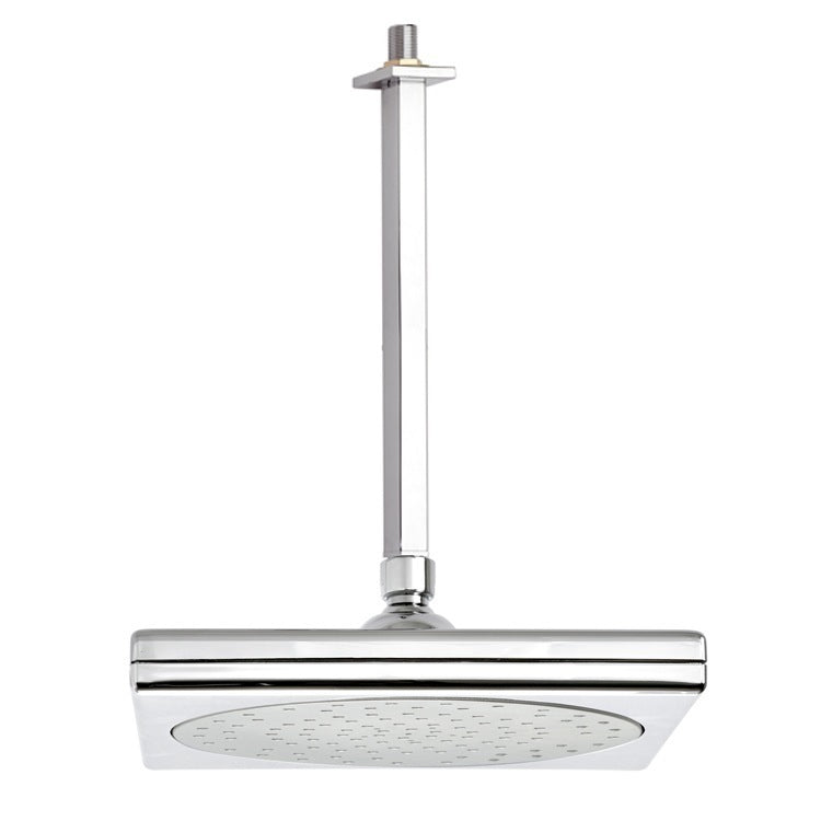 chrome shower head
