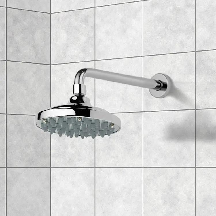 chrome shower head
