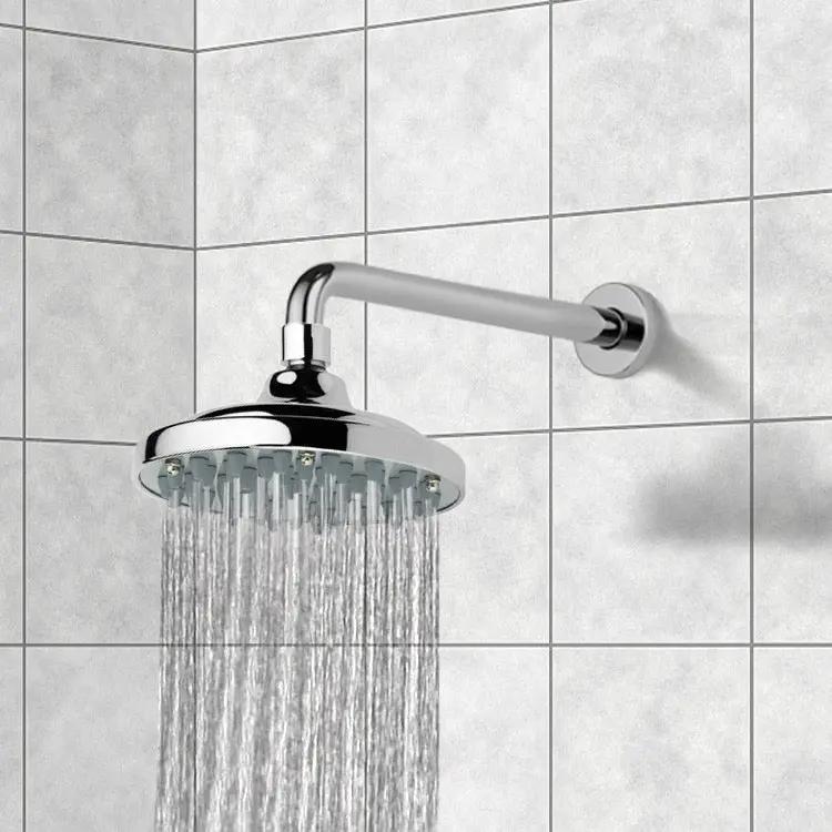 chrome shower head
