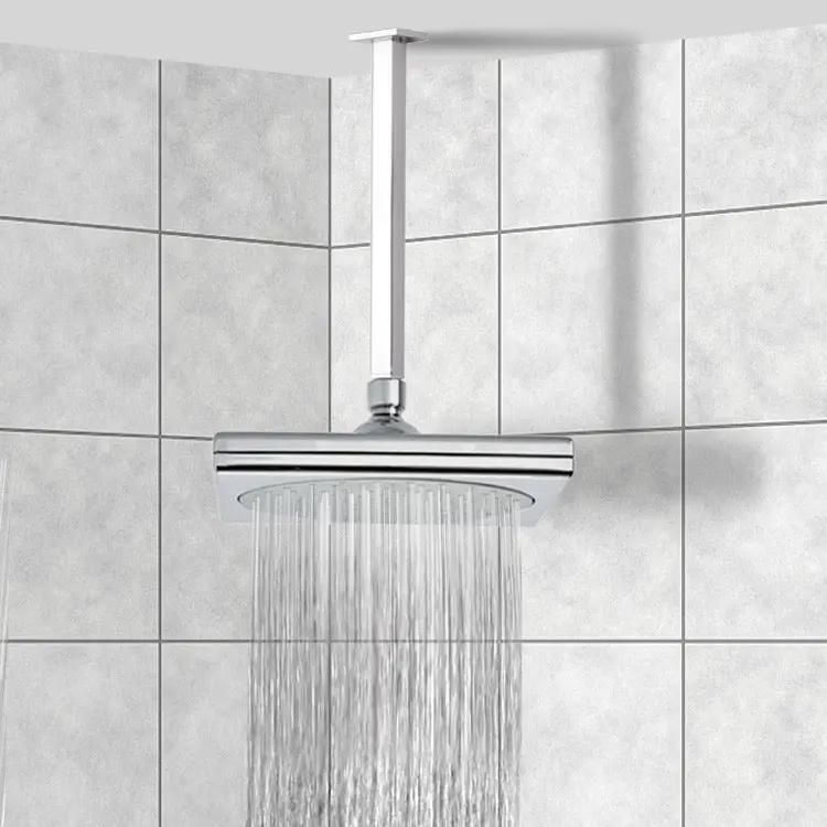 chrome shower head