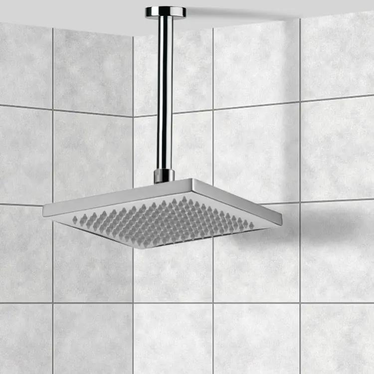 chrome shower head