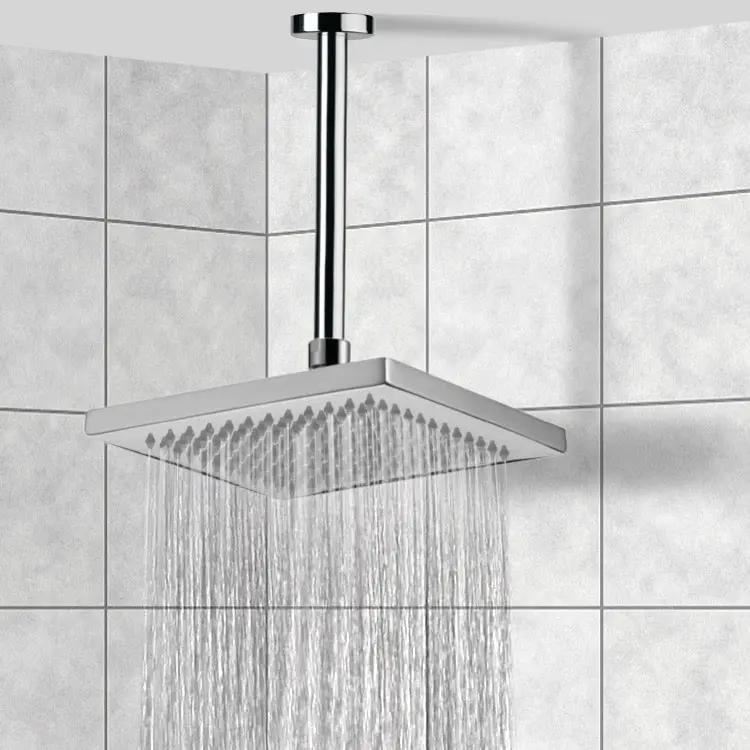 chrome shower head
