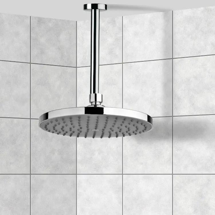 chrome shower head
