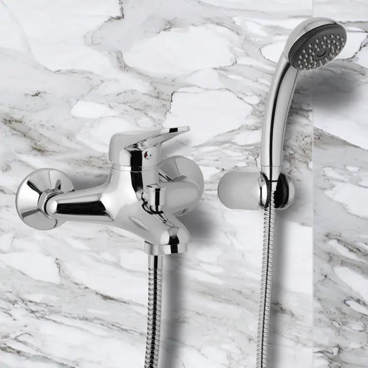 chrome tub filler
